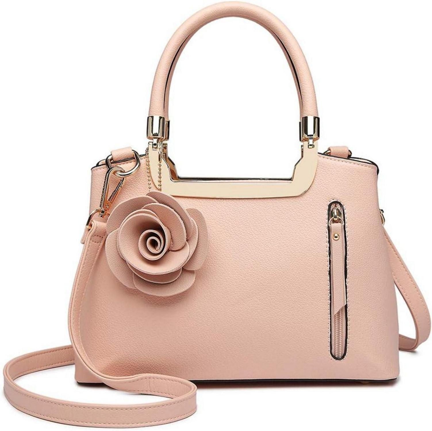 Handtasche Damen Handtasche Blumen Henkeltasche Schultertasche Umhängetasche