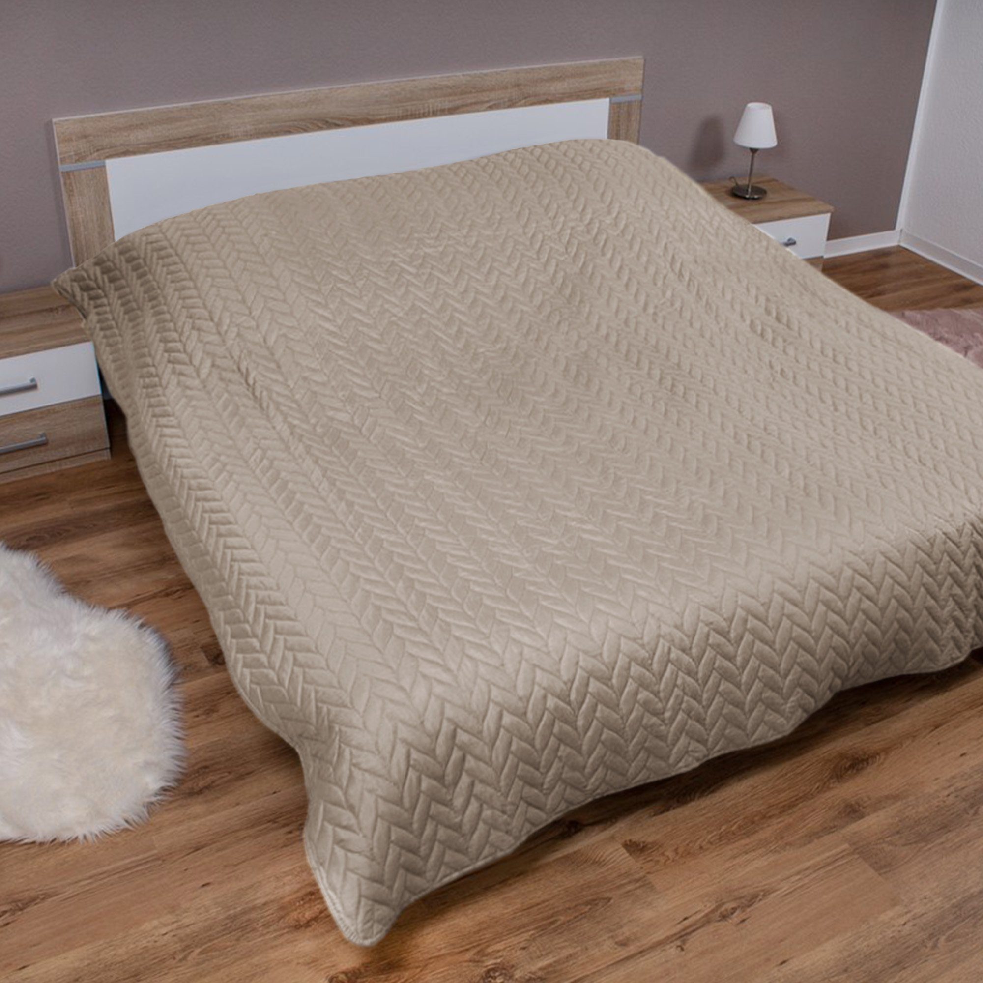 Bestlivings Tagesdecke Wendedecke, Bettüberwurf 220x240cm mit günstig online kaufen