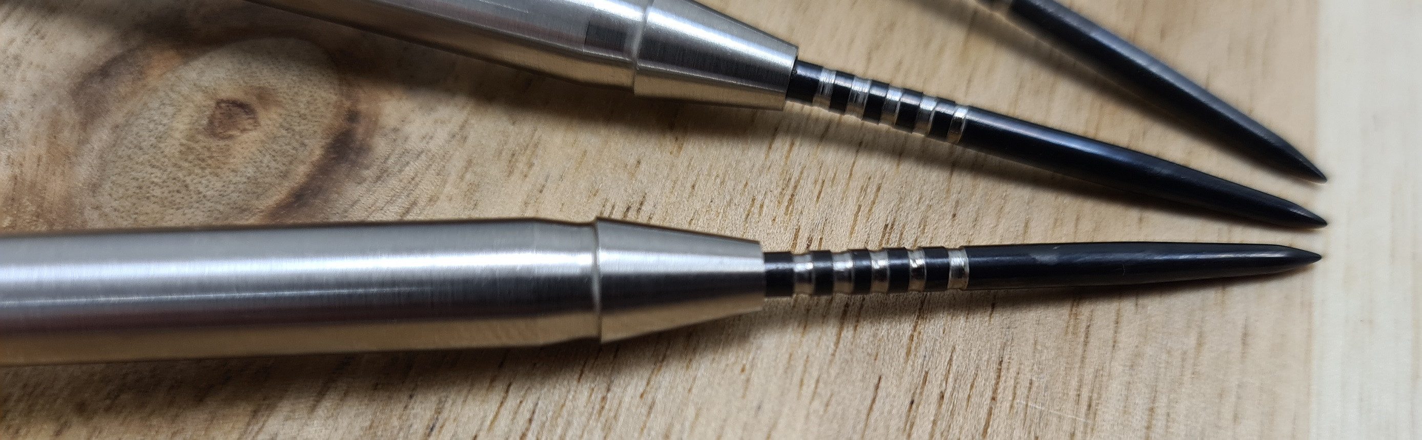 Roleo Dartpfeil Roleo Profi Steeldartpfeile PR-2 - 90% Tungsten - 3er Set 21g