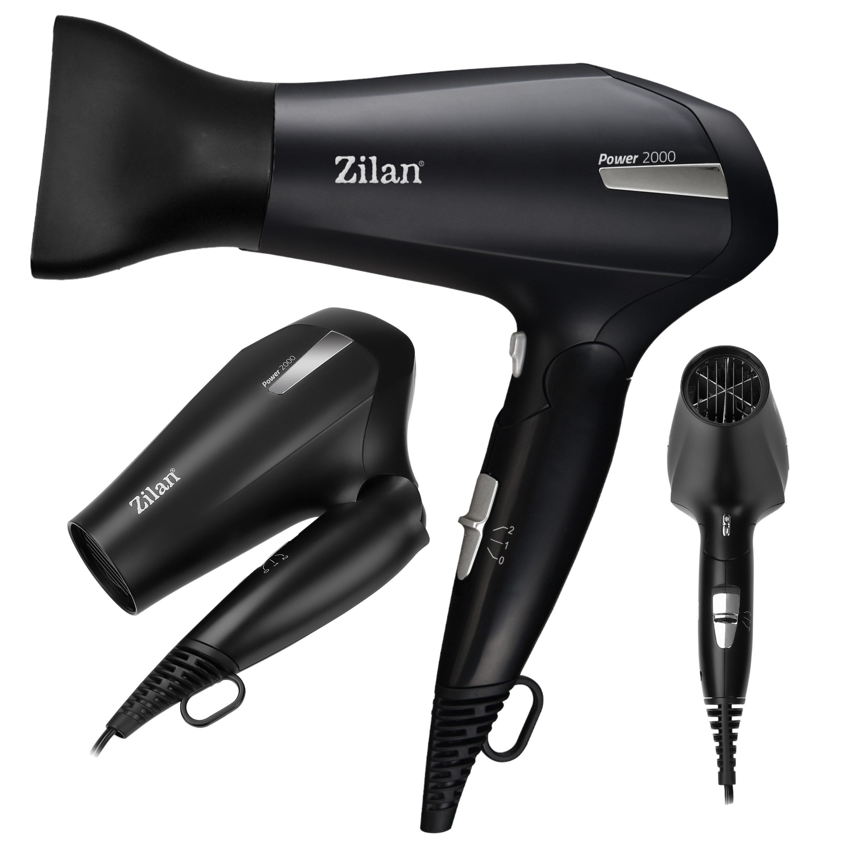 Zilan Reisehaartrockner ZLN-9396, 2000 W, Personal Care