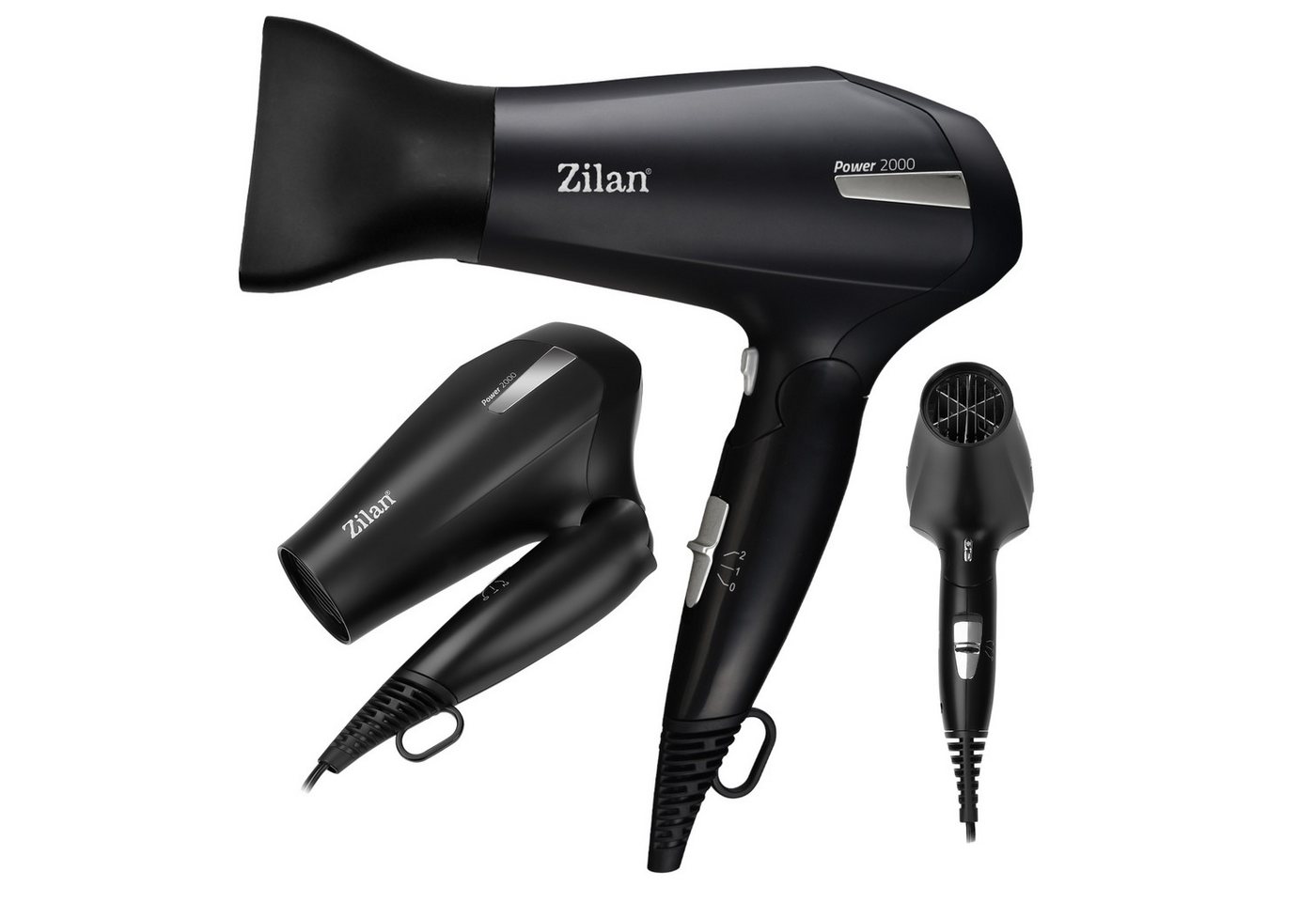 Zilan Reisehaartrockner ZLN-9396, 2000 W, Personal Care