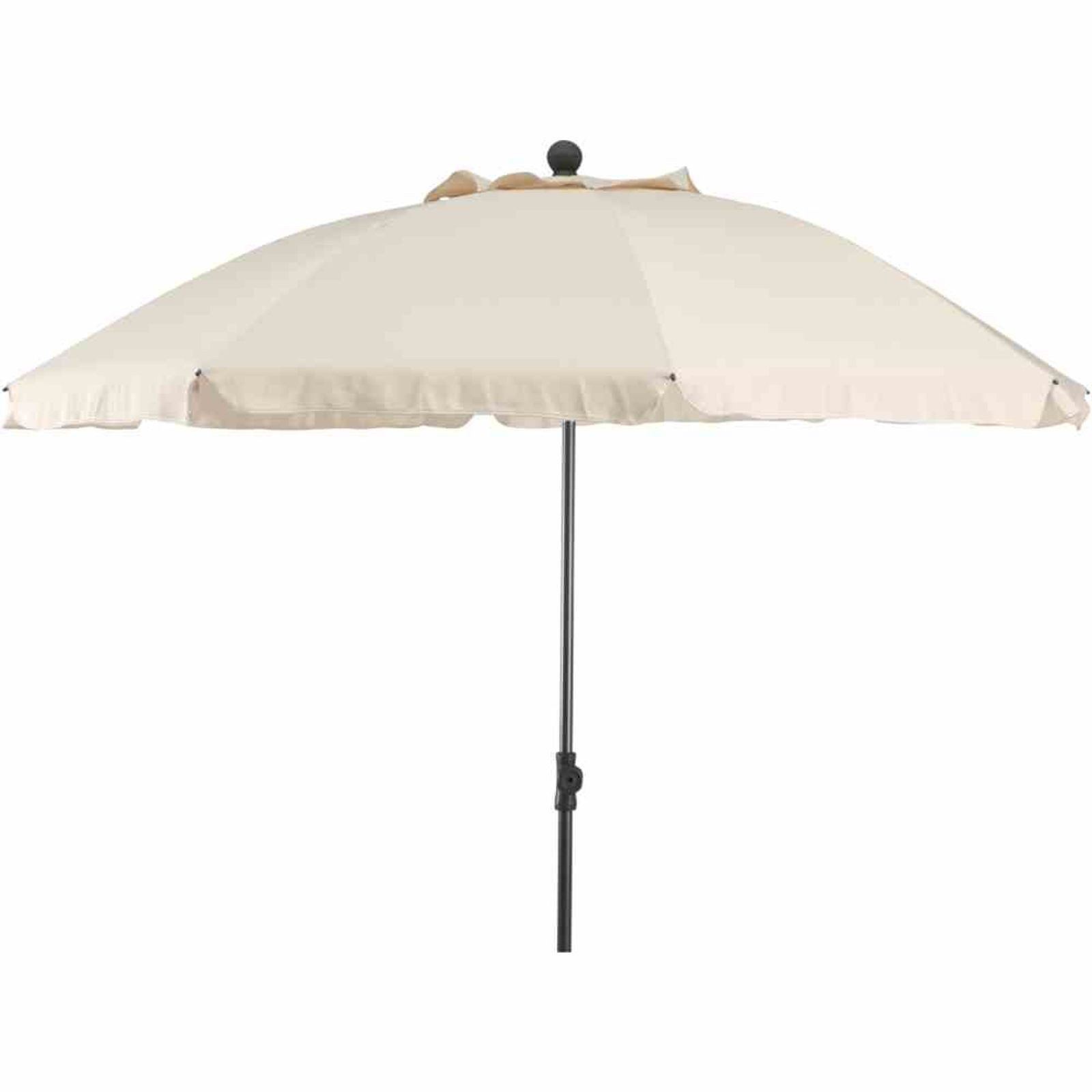 Siena Garden Sonnenschirm Tropico Mittelstockschirm natur Ø 250cm Sonnenschirm Terrassenschirm