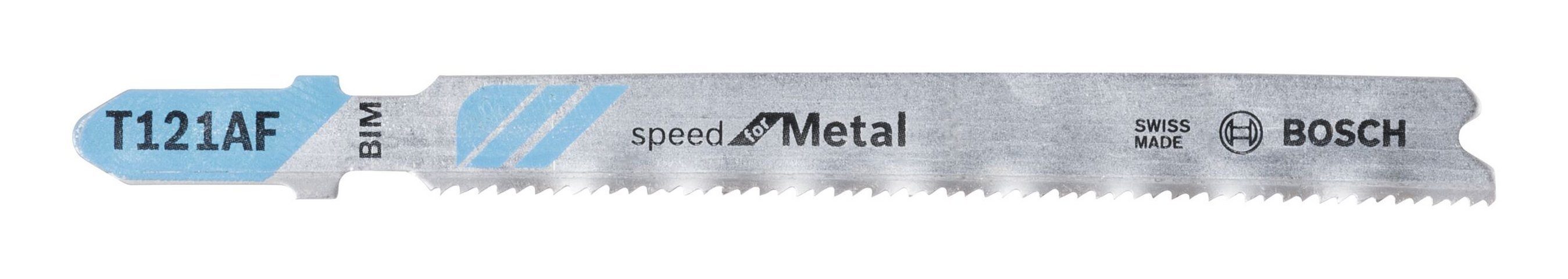 BOSCH Stichsägeblatt Metal AF (3 121 T Speed - for 3er-Pack Stück)