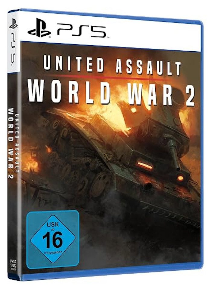 PS5 United Assault World War 2 - Playstation 5 (Blu-ray Disc), PlayStation 5