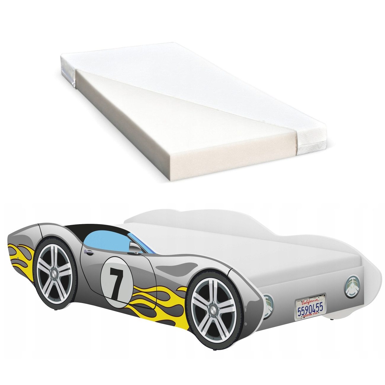 iGLOBAL Kinderbett Autobett Cars Bett Jugendbett günstig online kaufen