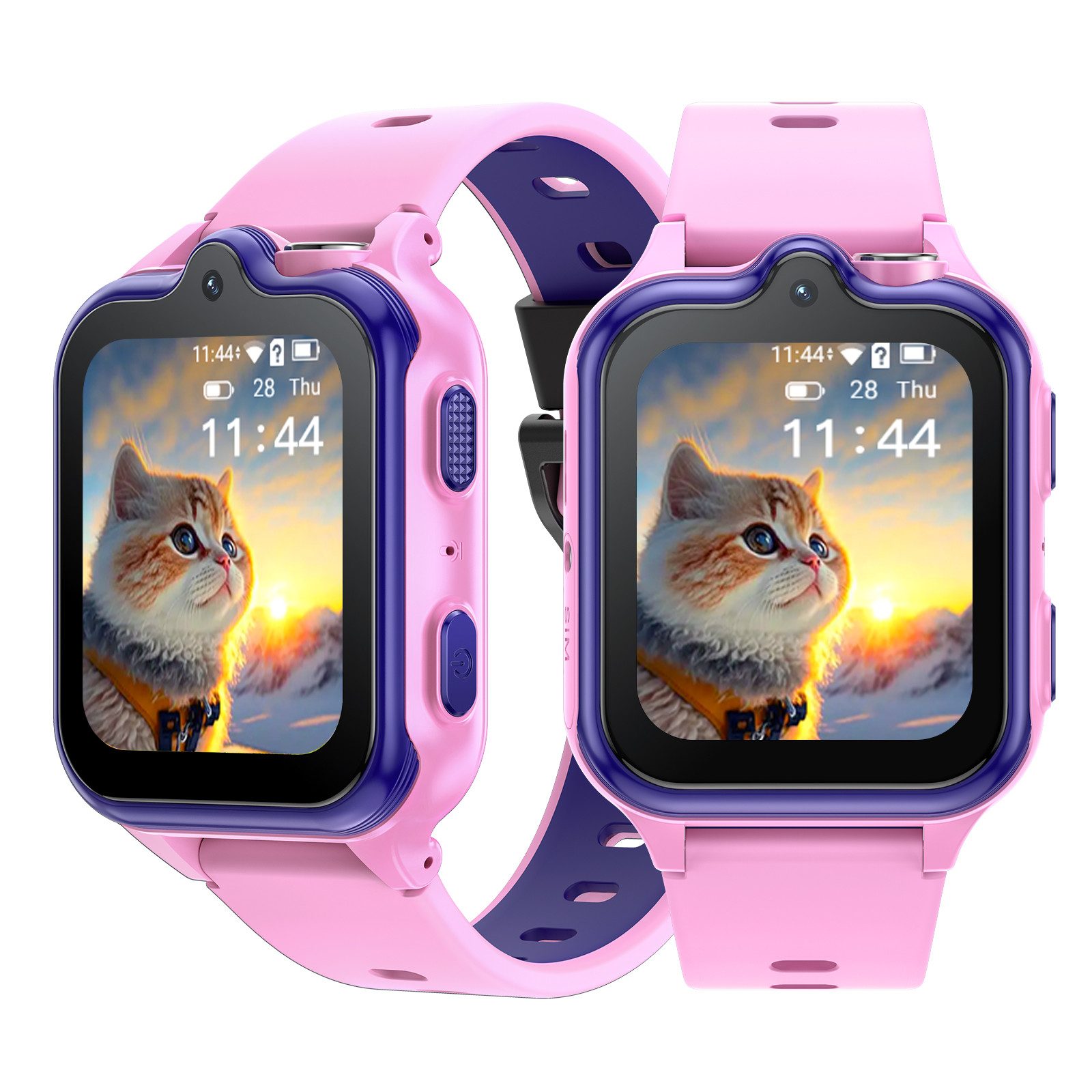 DOOGEE 4G Kinder-Smartwatch mit GPS-Ortung,SOS und Videoanruf,2+16GB,IP68 Watch (Proprietär)
