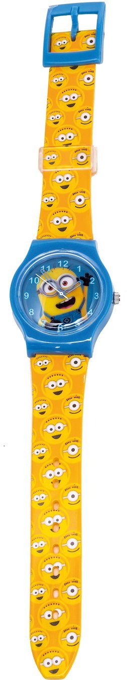 Minions als Toy auch Joy ideal Geschenk 90727, Quarzuhr Analoguhr,