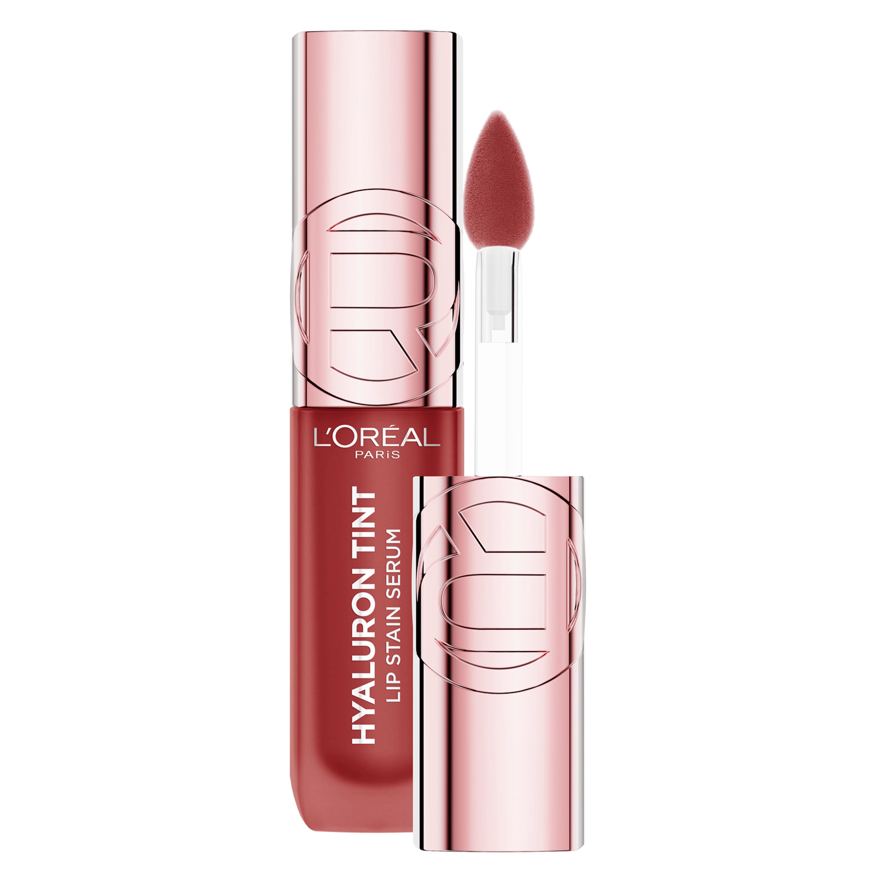 L'ORÉAL PARIS Lippenstift PARADISE HYALURON TINT LIP STAIN SERUM, mit flüssiger Textur, feuchtigkeitsspendende Formel