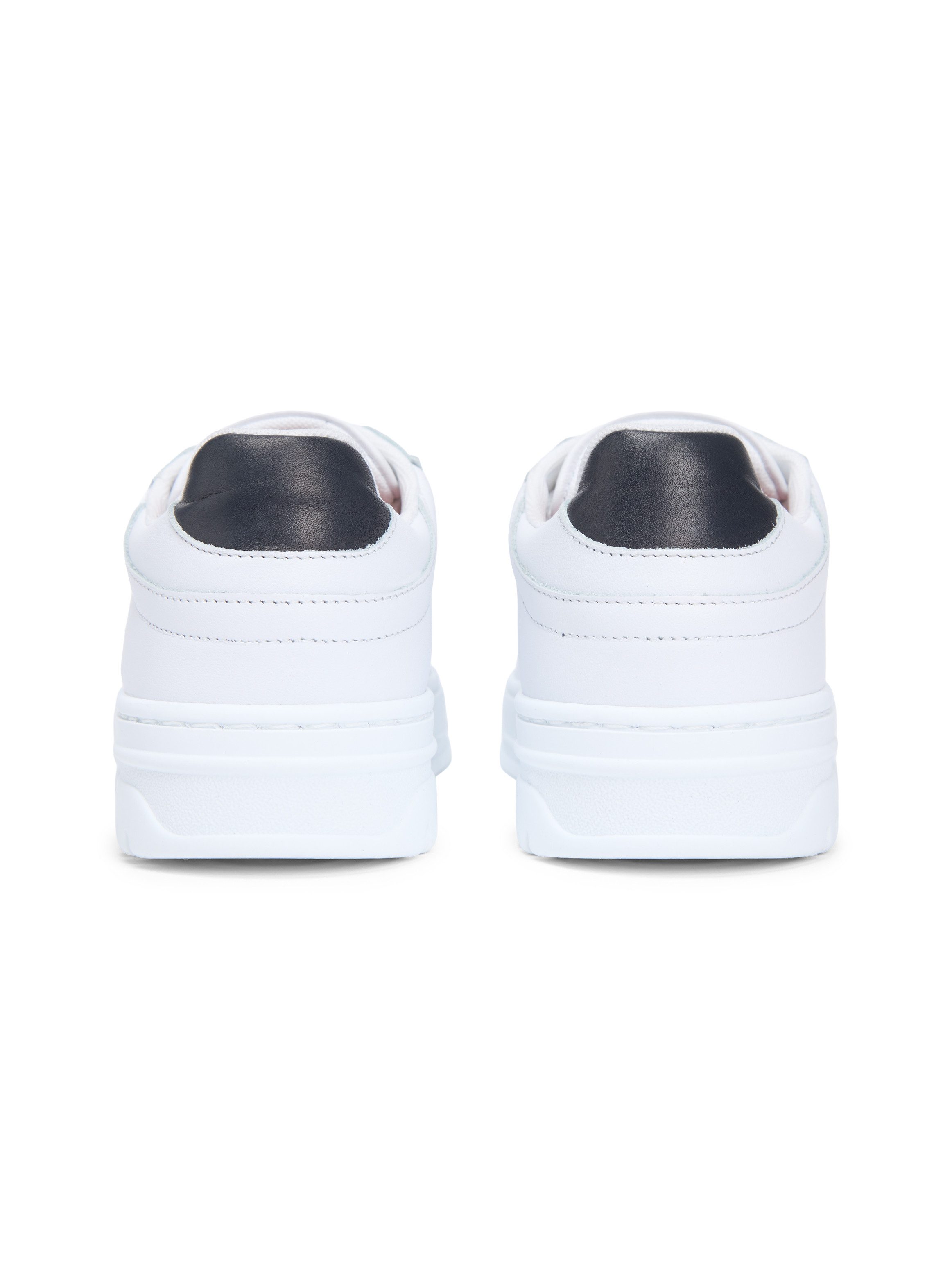 Tommy Hilfiger TH SPORTY CUPSOLE CORP Plateausneaker, Freizeitschuh, Halbschuh, Schnürer mit dezenten Ziernähten – Bild 3 von 5
