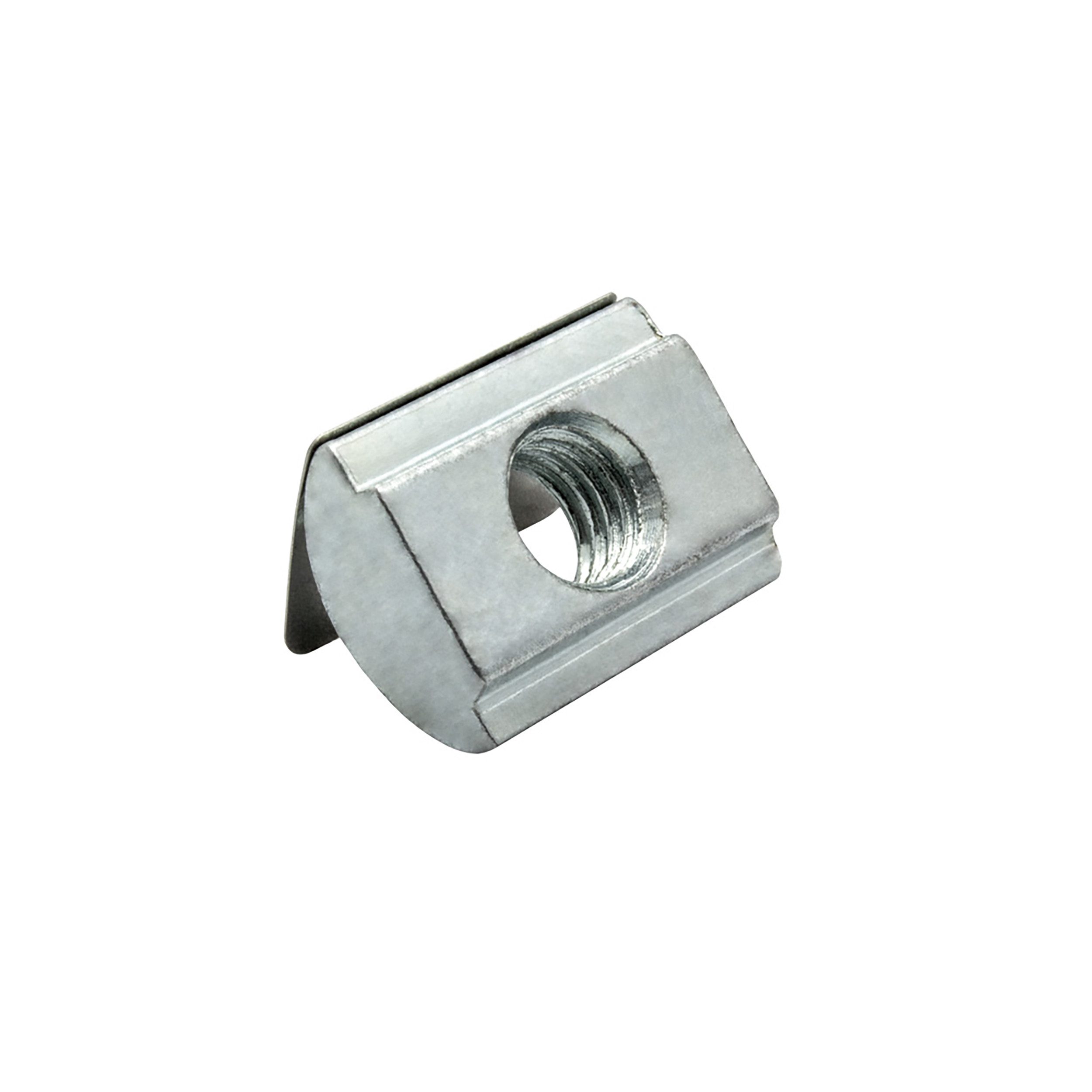 Profil KLAK 45 - Nutenstein mit Federblech M8 Nut 10 für Aluprofil 45-er