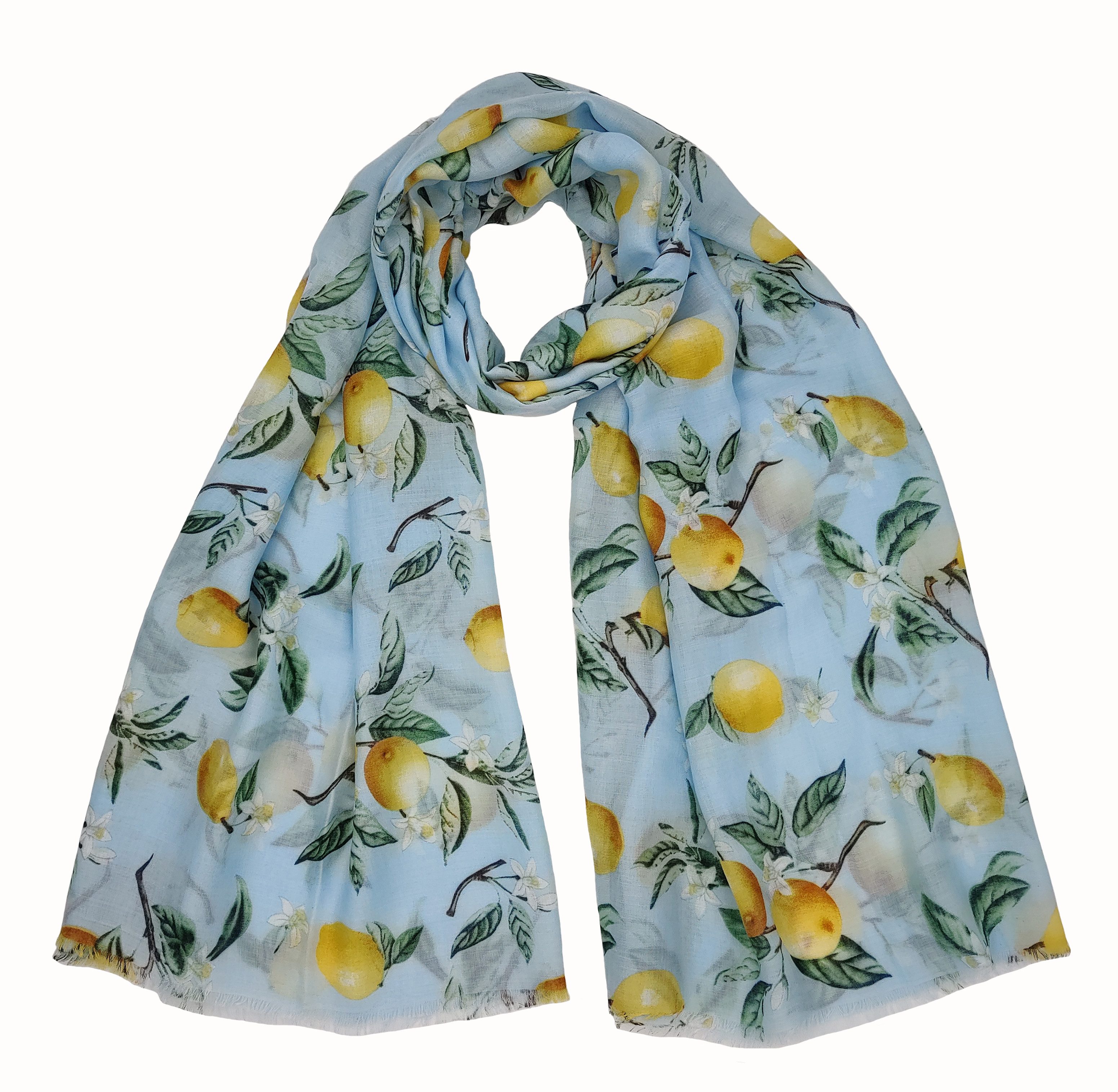 Cassandra Accessoires Schal "Lemon", mit mediterranem günstig online kaufen