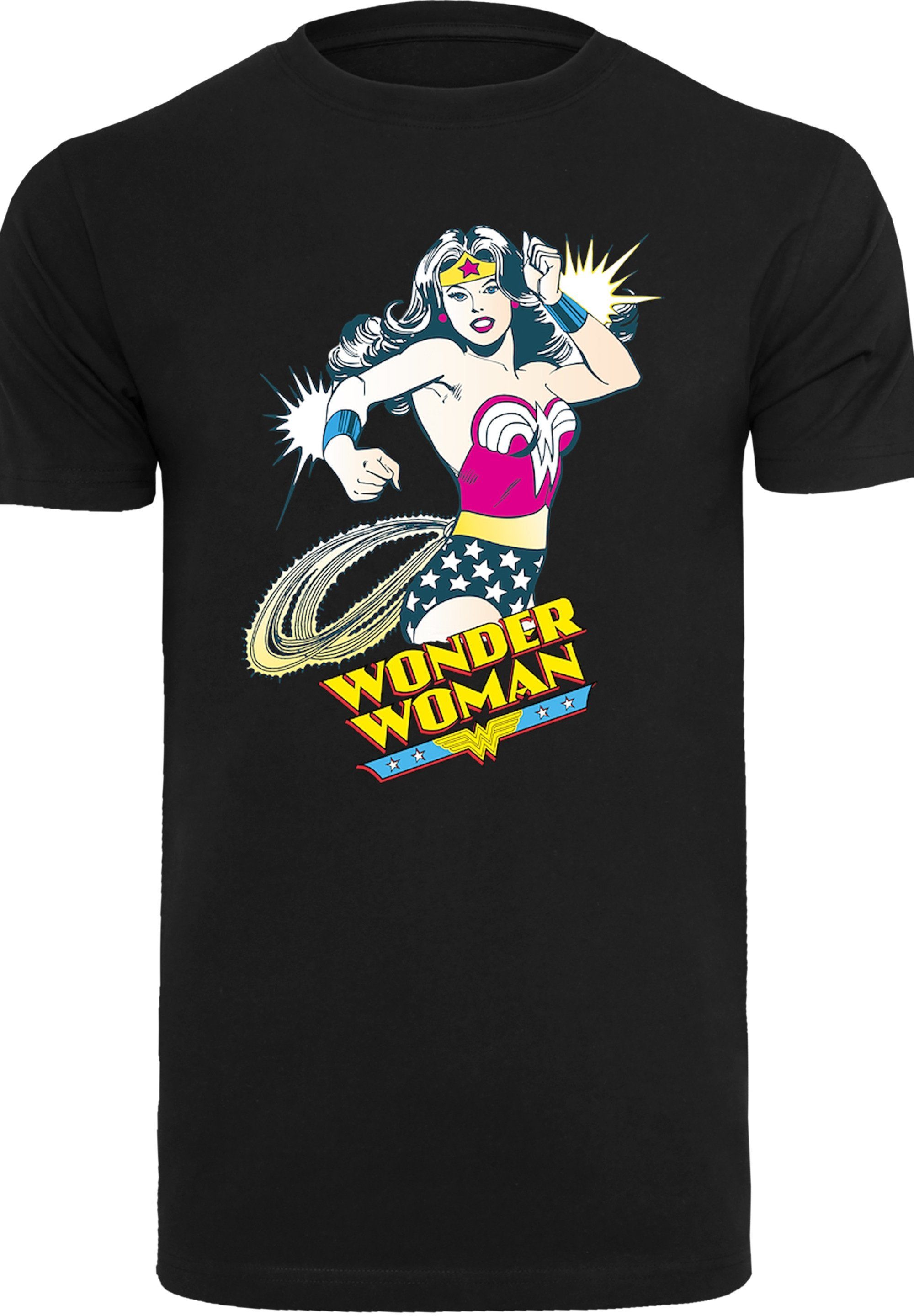 F4NT4STIC T-Shirt DC Comics Wonder Woman Lasso Print Vintage