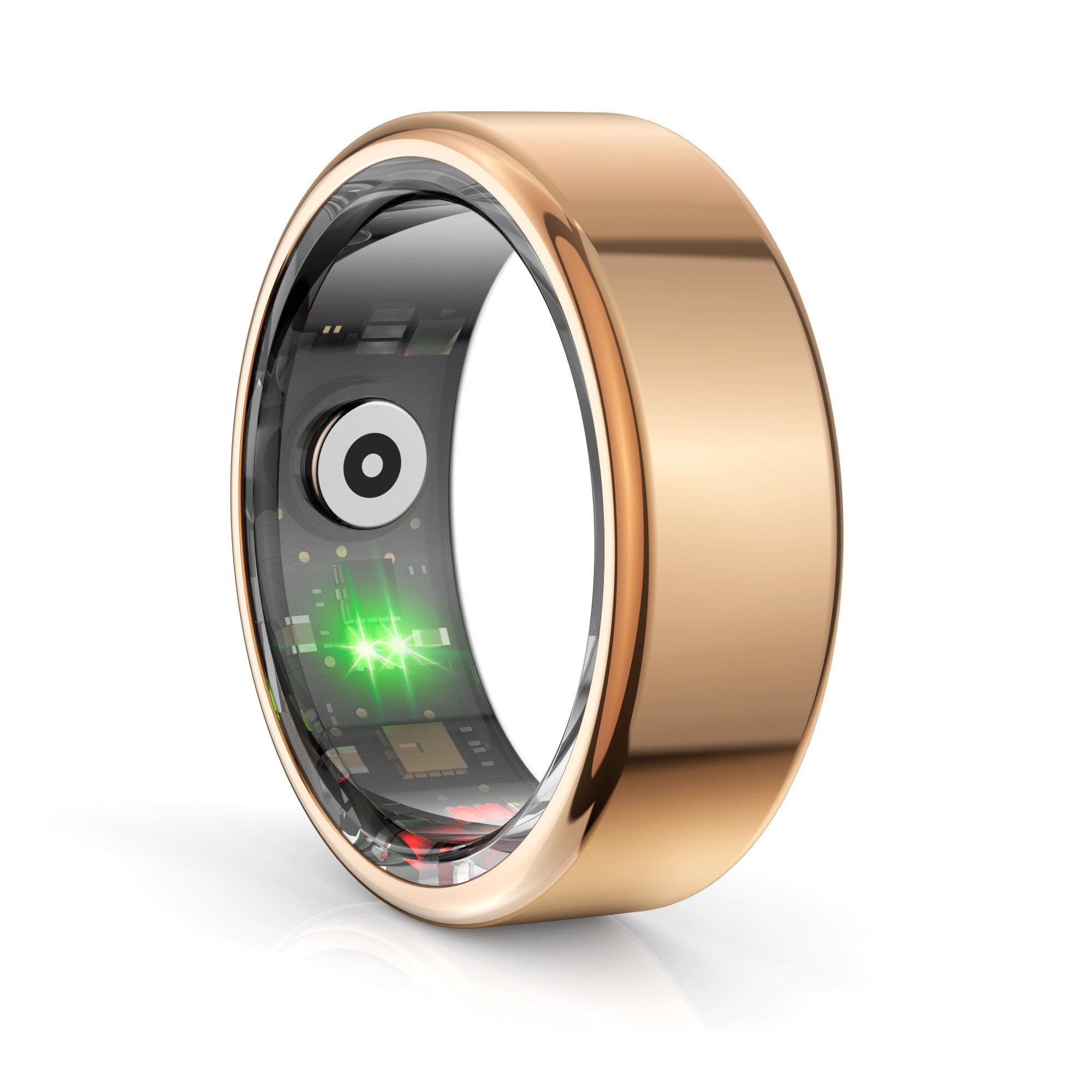 Mutoy Smart Ring Smartringe für Herren und Damen Smartwatch (10#Innendurchmesser 19,8 mm Umfang 6.21 cm) Smartring zur Überwachung Schlaf und Herzfrequenz,Fitness- und Wellness-Tracker,Schrittzähler-Ring, IP68 wasserdicht, APP für iOS & Android