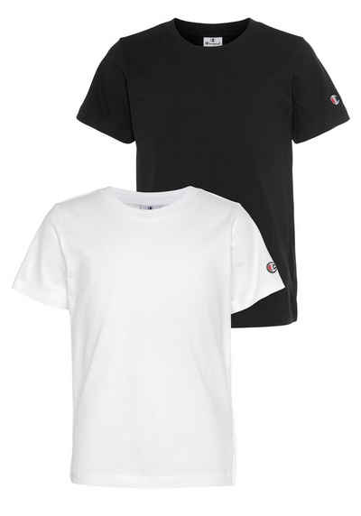 Champion T-Shirt Classic 2pack Crewneck T-Shirt - für Kinder (Packung, 2-tlg)