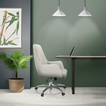 hjh OFFICE Drehstuhl Home Office Bürostuhl BARENO ECO Kunstleder (1 St), Schreibtischstuhl ergonomisch