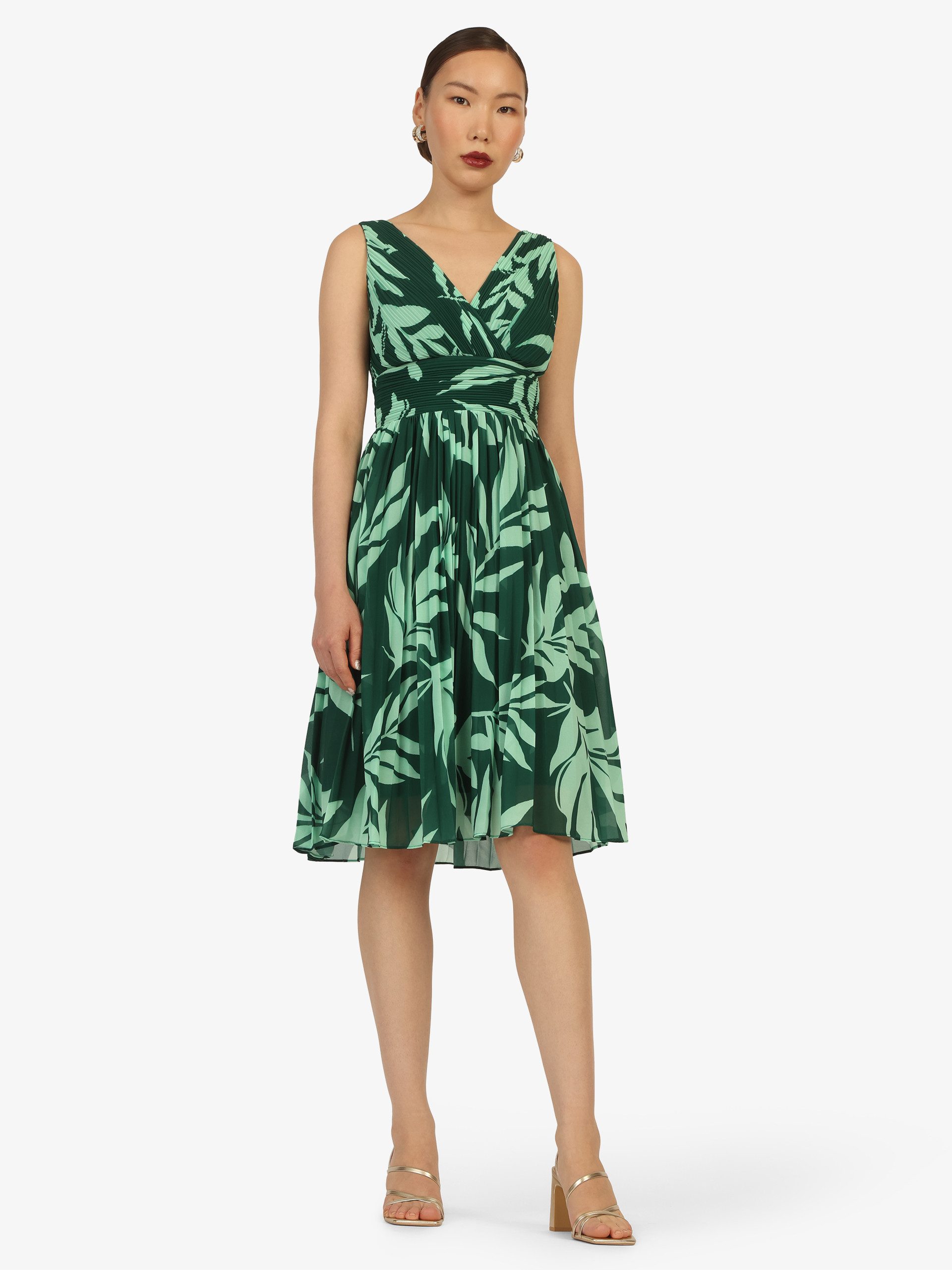 Kraimod Abendkleid mit tropischem Muster günstig online kaufen