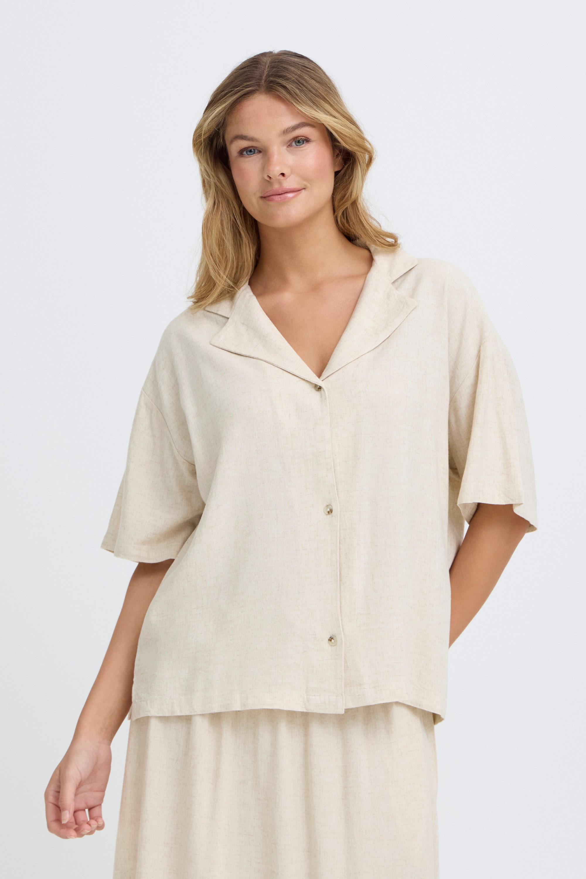 Kurzarmhemd Kurzarm-Bluse FRJETT