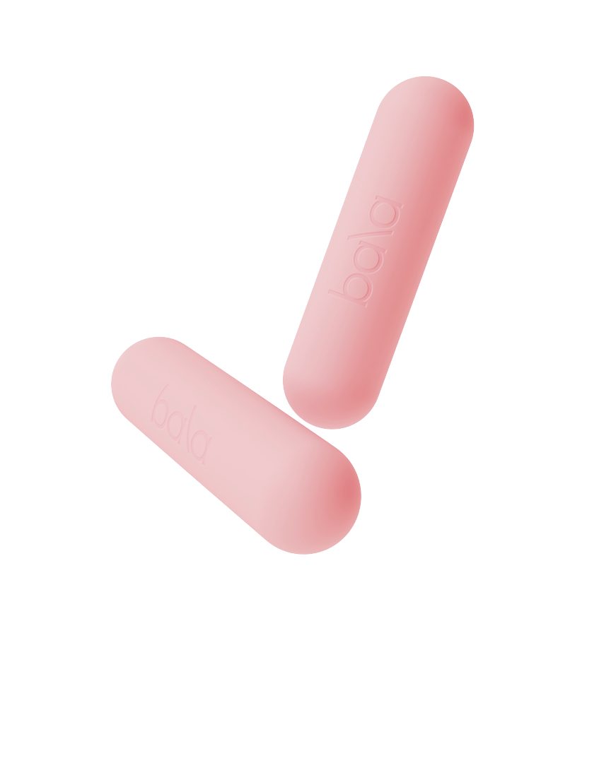 Bala Dumbbell Bala Bars Dumbbells - 2 x 1,5 kg - Blush/Roze