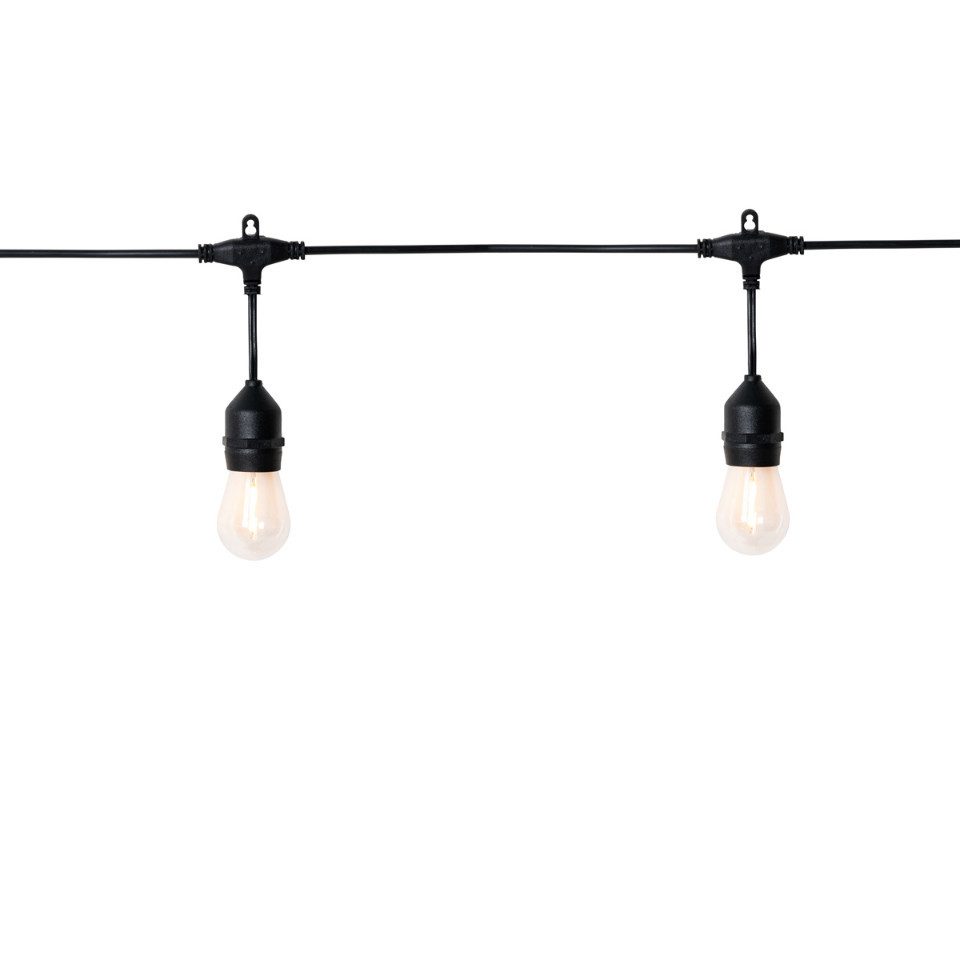 Qazqa Außen-Stehlampe Chill, LED wechselbar, LED module, Transparent, Modern, Kunststoff, 10-flammig