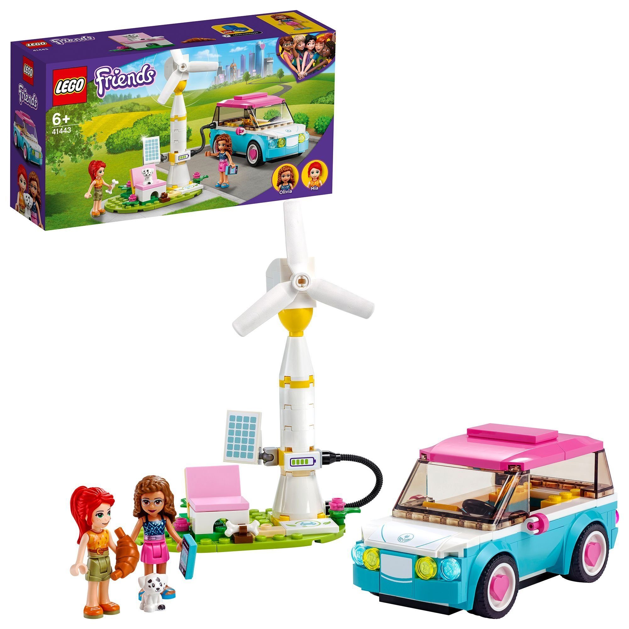 LEGO® LEGO® Friends Olivias Elektroauto Konstruktions-Spielset günstig online kaufen