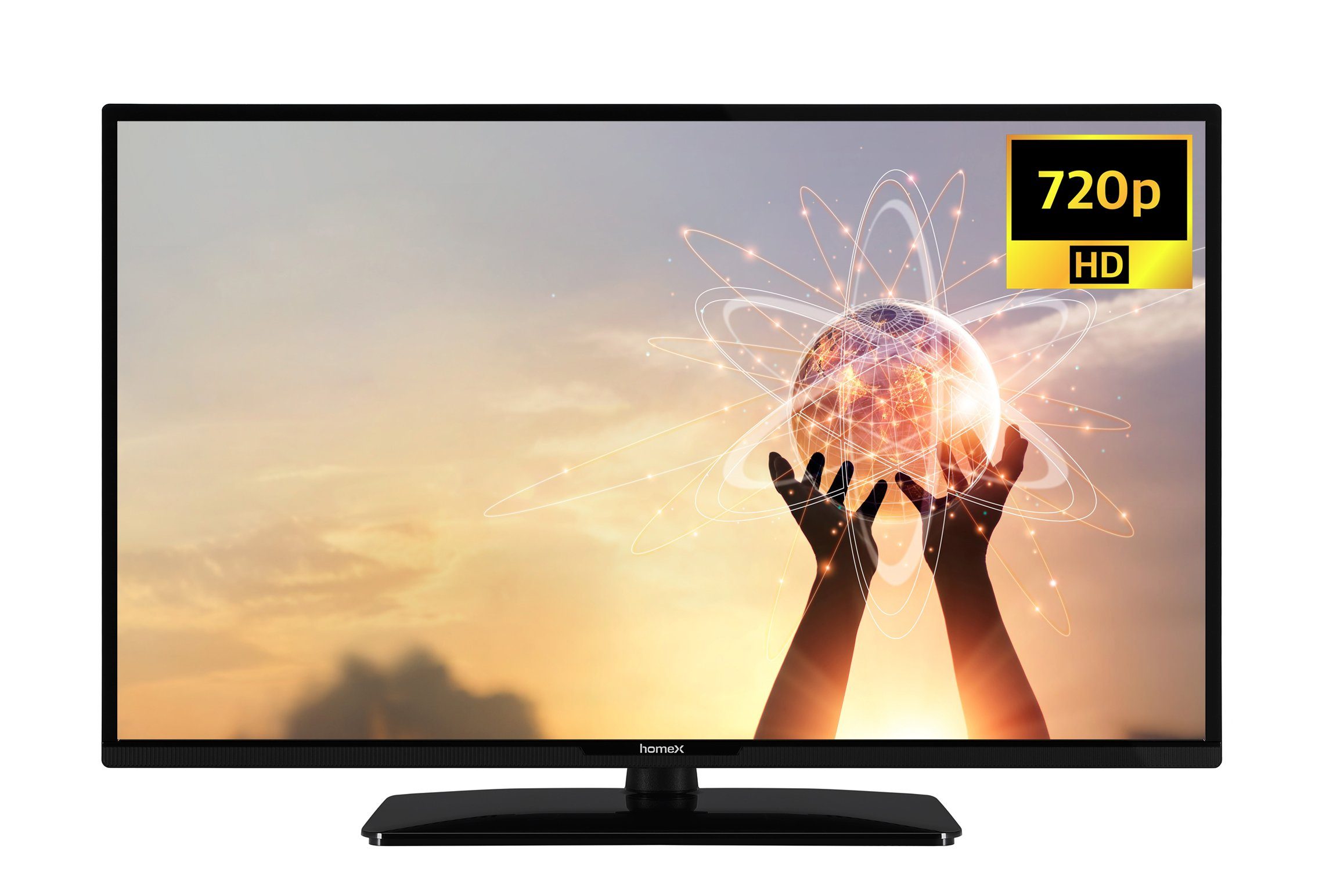 homeX H32NT1000 LCD-LED Fernseher (80 cm/32 Zoll, HD-ready, Triple-Tuner,  USB-Mediaplayer)