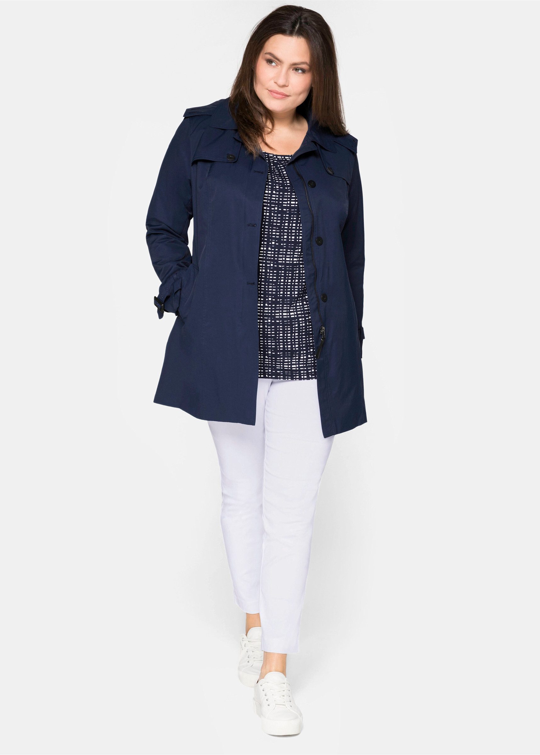 Sheego Jerseyhose Bengalinhose . knitterarm und pflegeleicht günstig online kaufen