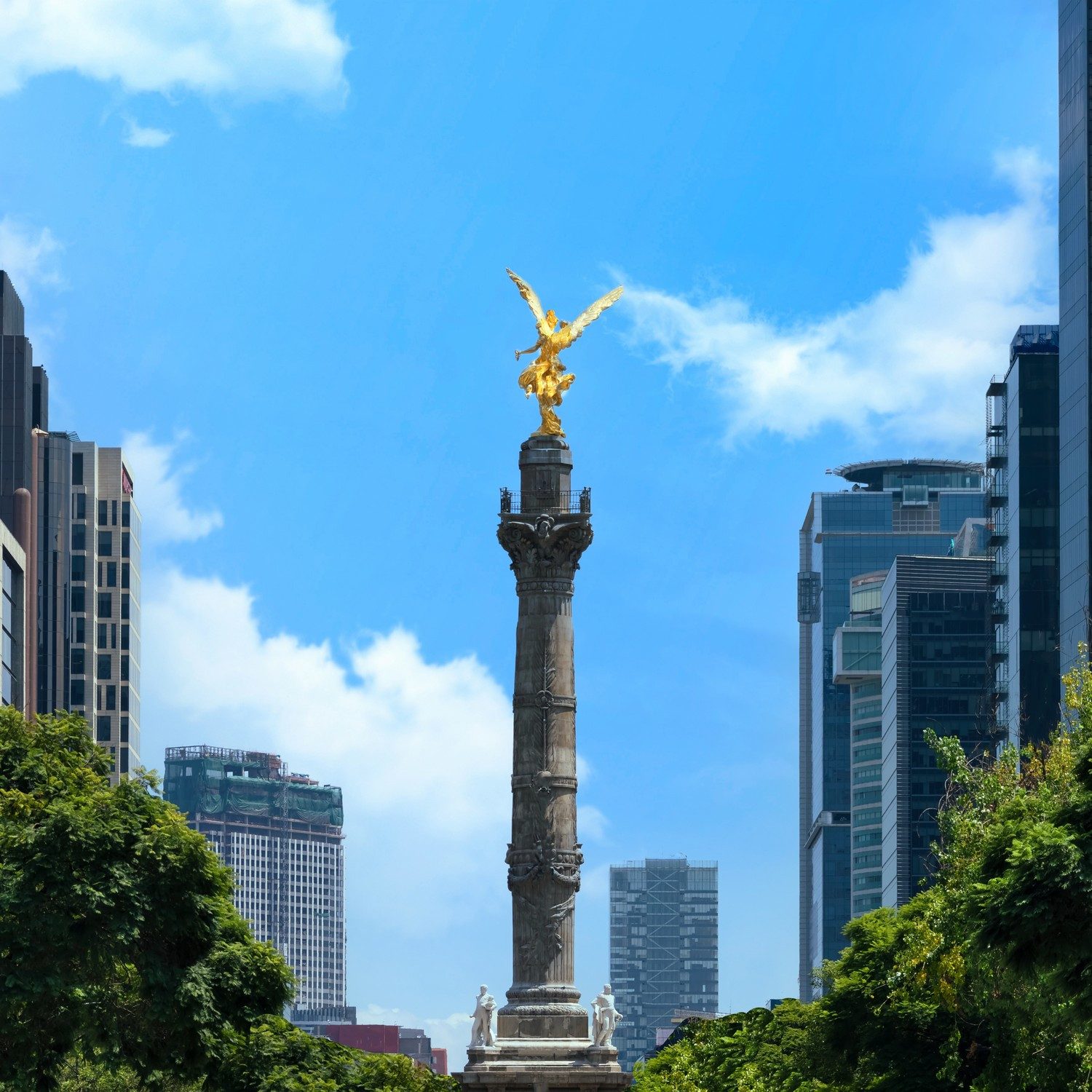 Wallario Möbelfolie Engel der Unabhängigkeit