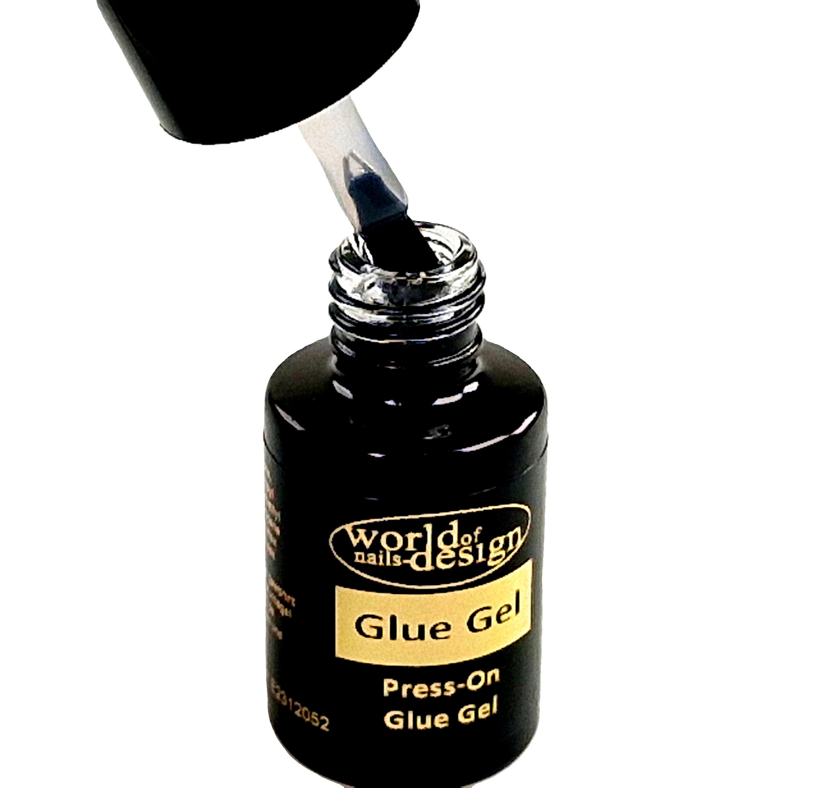 World of Nails-Design Nageldesign Zubehör Nagelkleber für künstliche Fingernägel extra stark, starker Halt