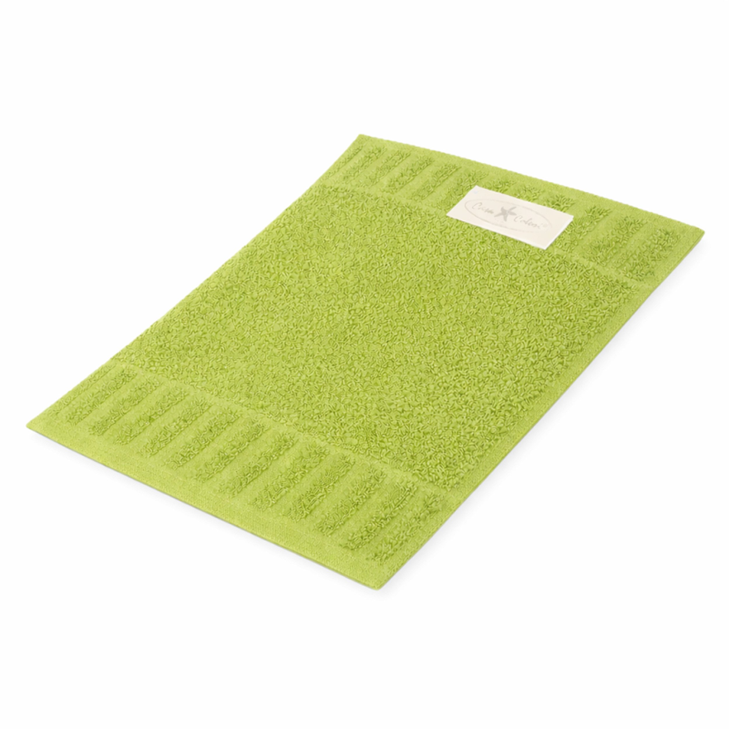 Casa Colori Seiftuch Uni, Frottier (1-St), Hohe Farbbrillanz, Einfache Pflege