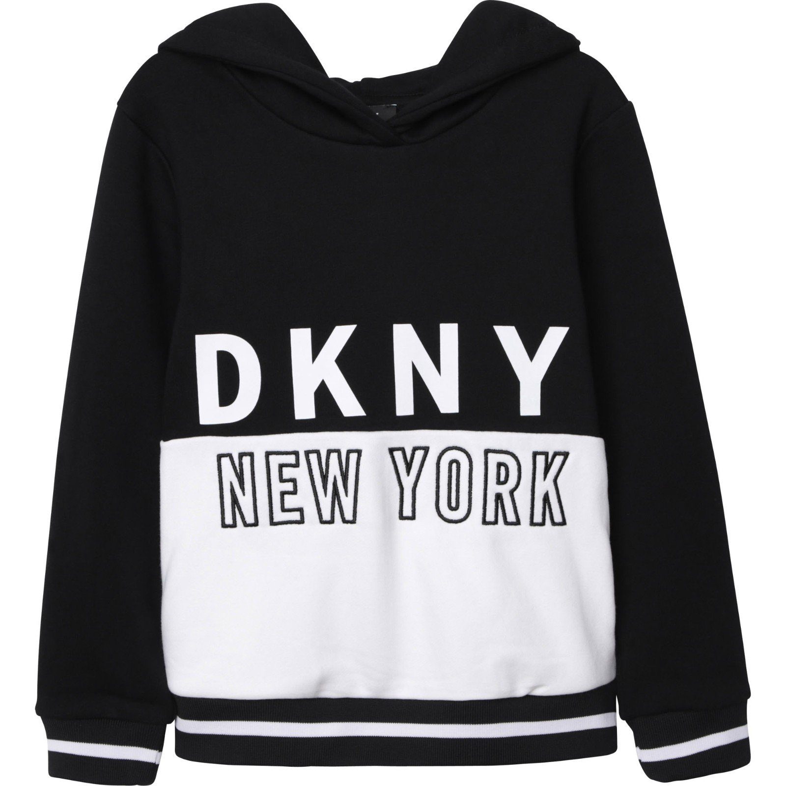 DKNY KIDS DKNY schwarz Sweatshirt terry french Logo Hoodie Hoodie