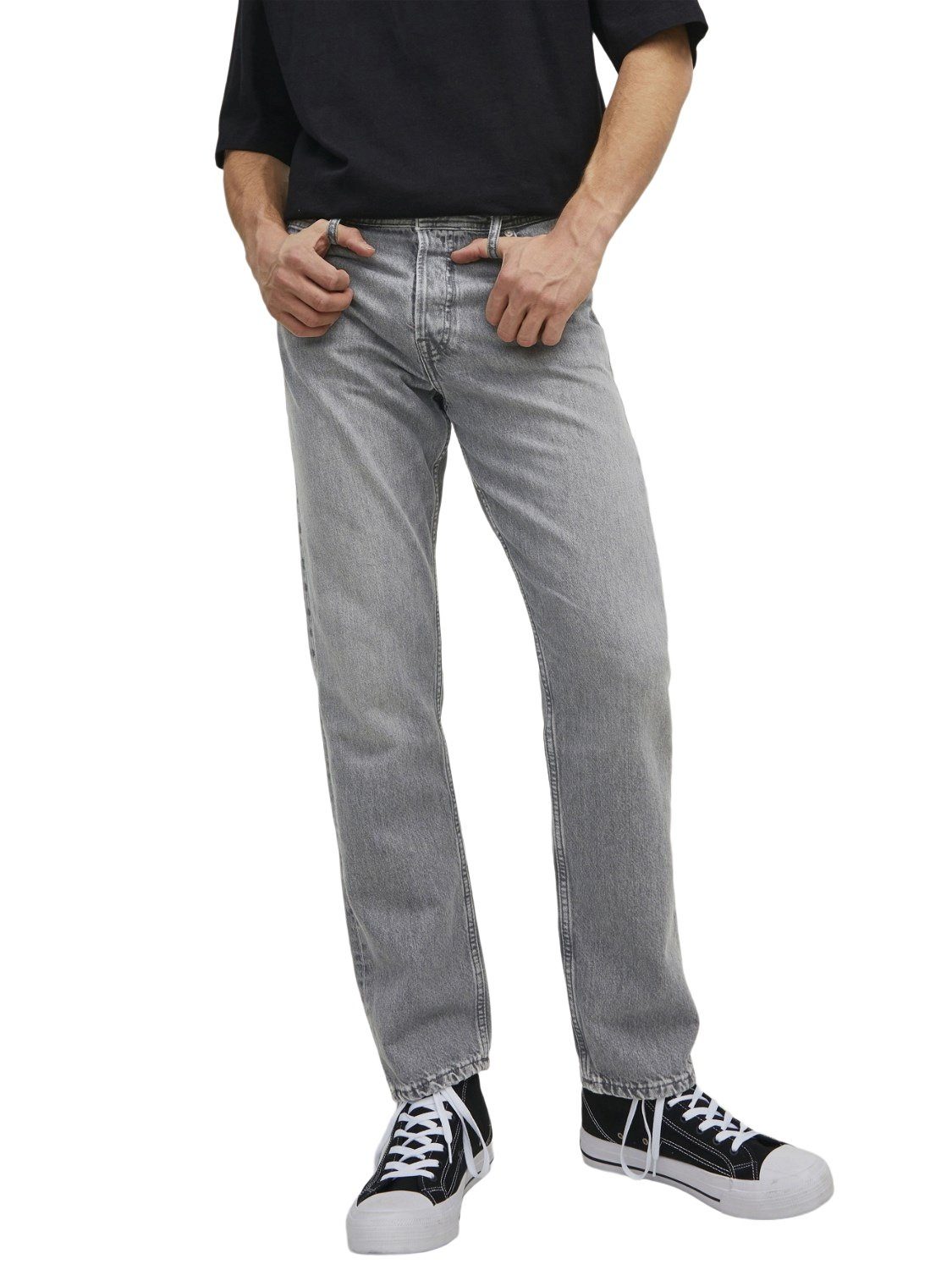 Jack & Jones Relax-fit-Jeans JJICHRIS JJORIGINAL aus 100% Baumwolle