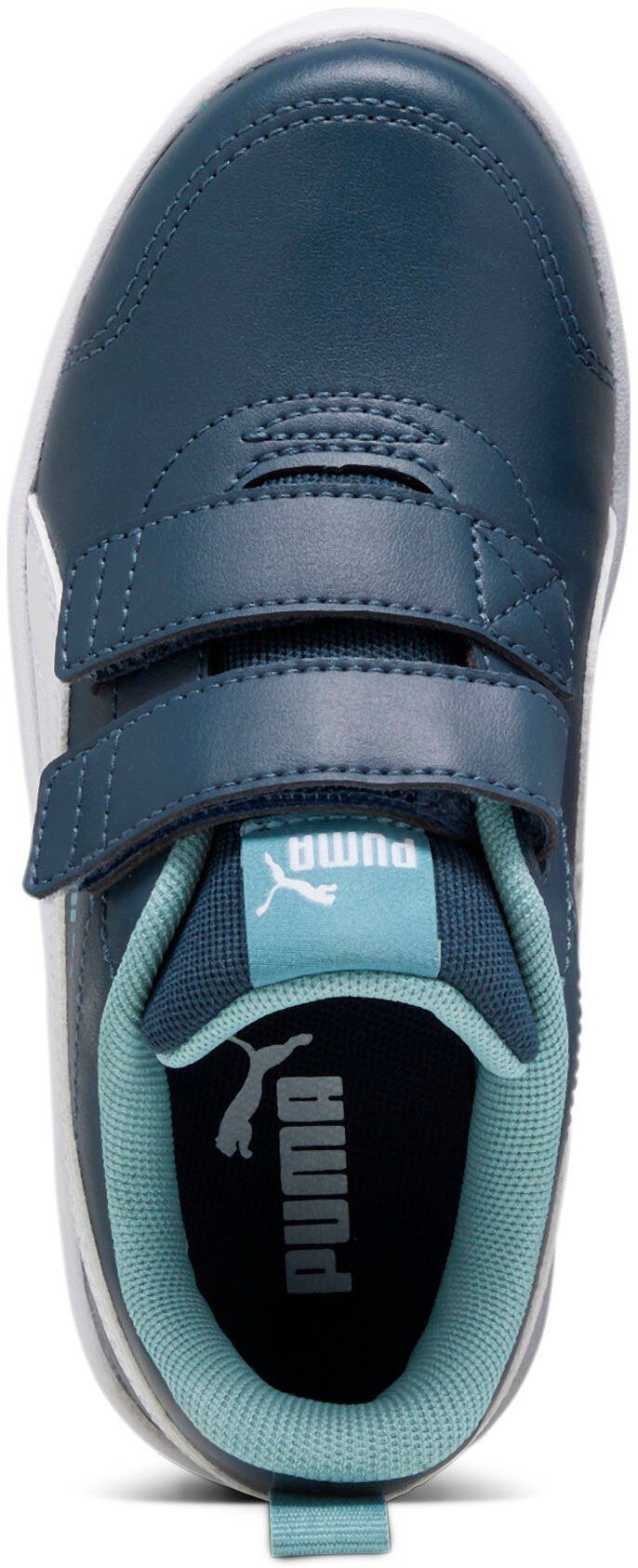 PUMA Courtflex night PS dark Sneaker V Klettverschluss mit v2