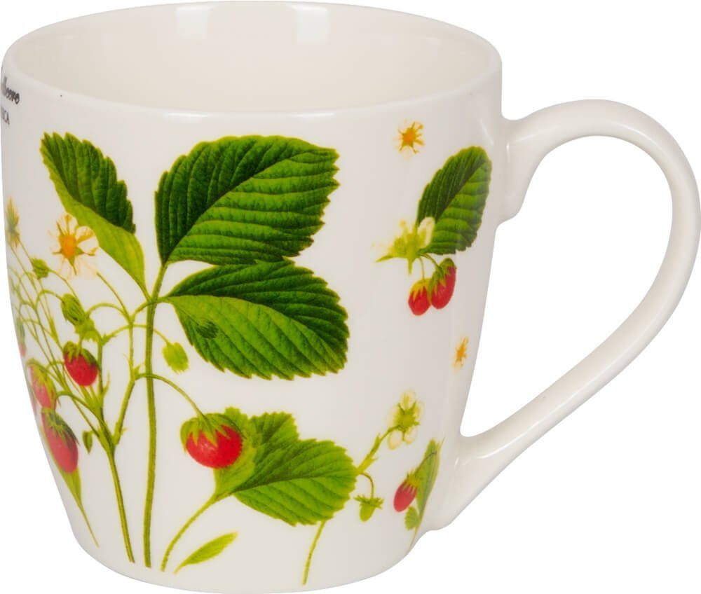 COPPENRATH DIE SPIEGELBURG Tasse Porzellan-Tasse Erdbeeren - AUGUSTINA