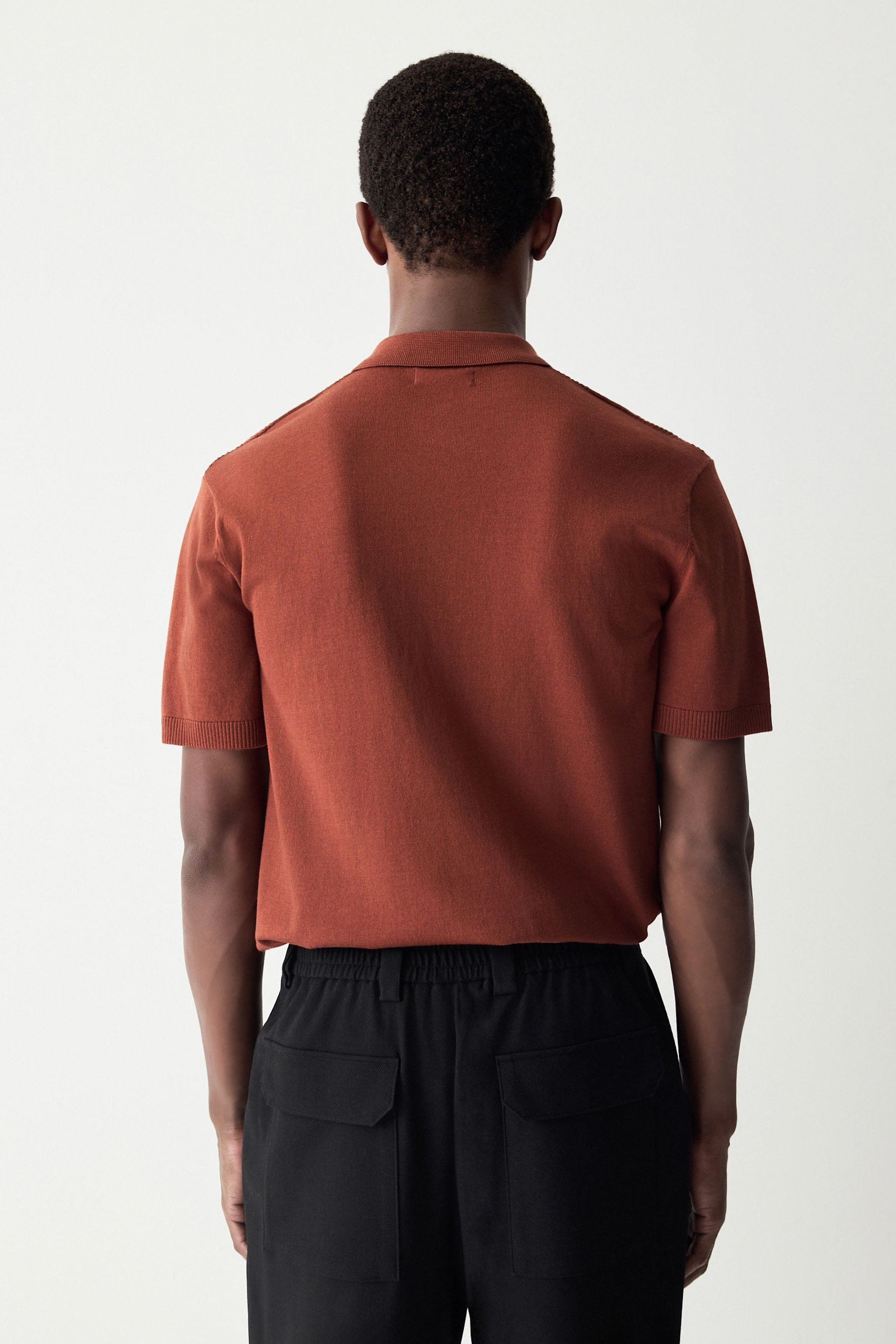 Next Poloshirt Strick-Polohemd Regular Fit mit günstig online kaufen