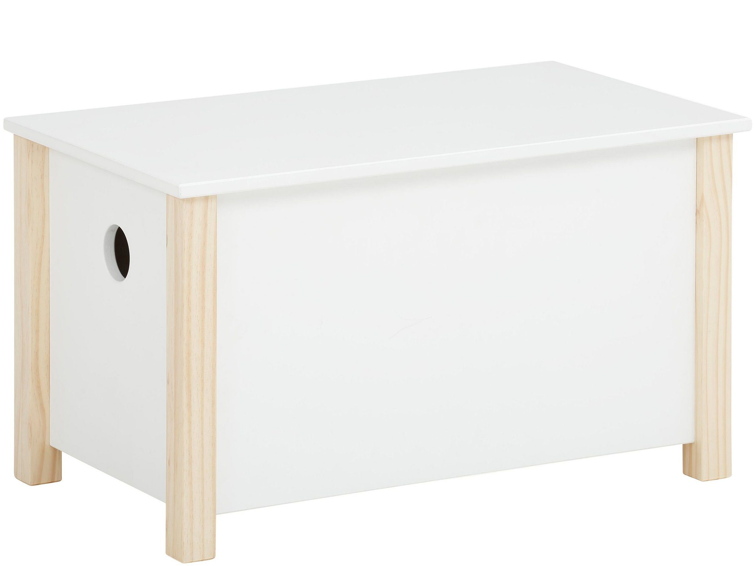 loft24 Spielzeugtruhe Bob, Truhe, Kiste, Aufbewahrungsbox, Kiefer, Breite 70 cm