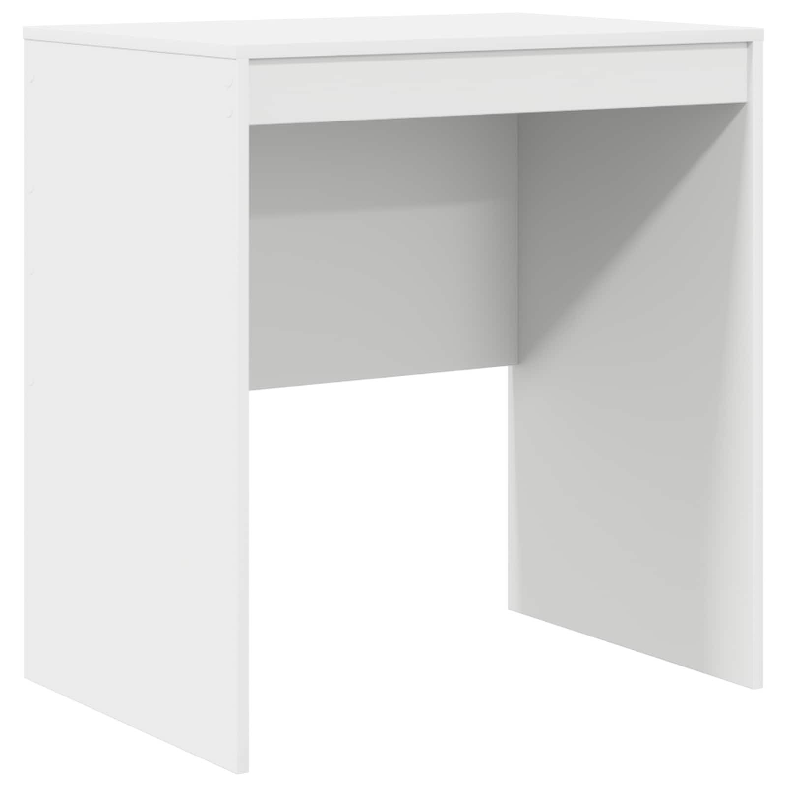 vidaXL Schreibtisch Schreibtisch Weiß 70 x 50 x 76 cm (1-St)