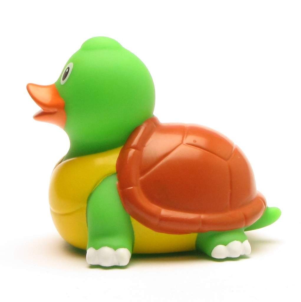 Badeente Quietscheente Badespielzeug Lilalu - Schildkröte