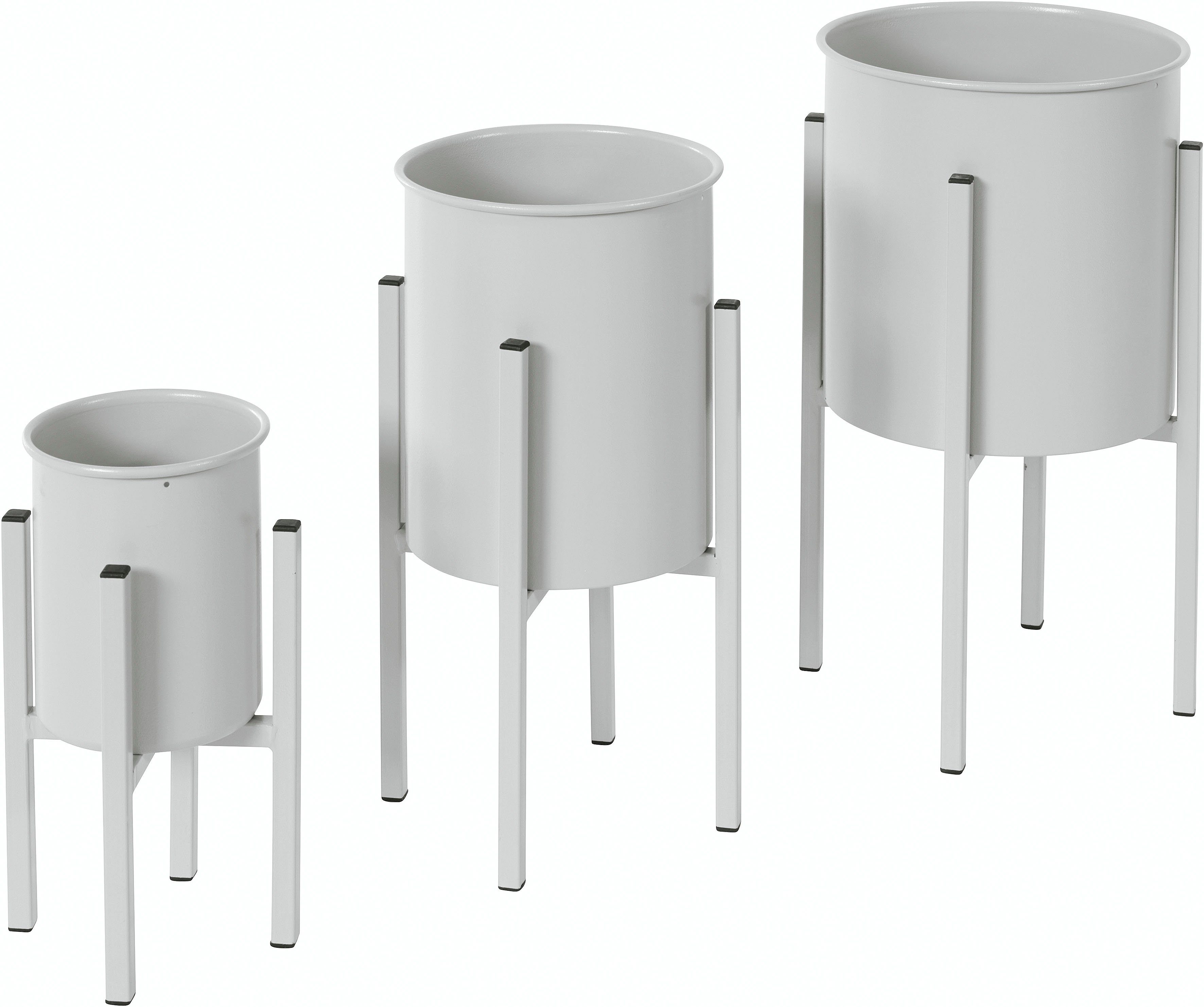 andas Übertopf Pajala (3er-Set), aus Metall, günstig online kaufen