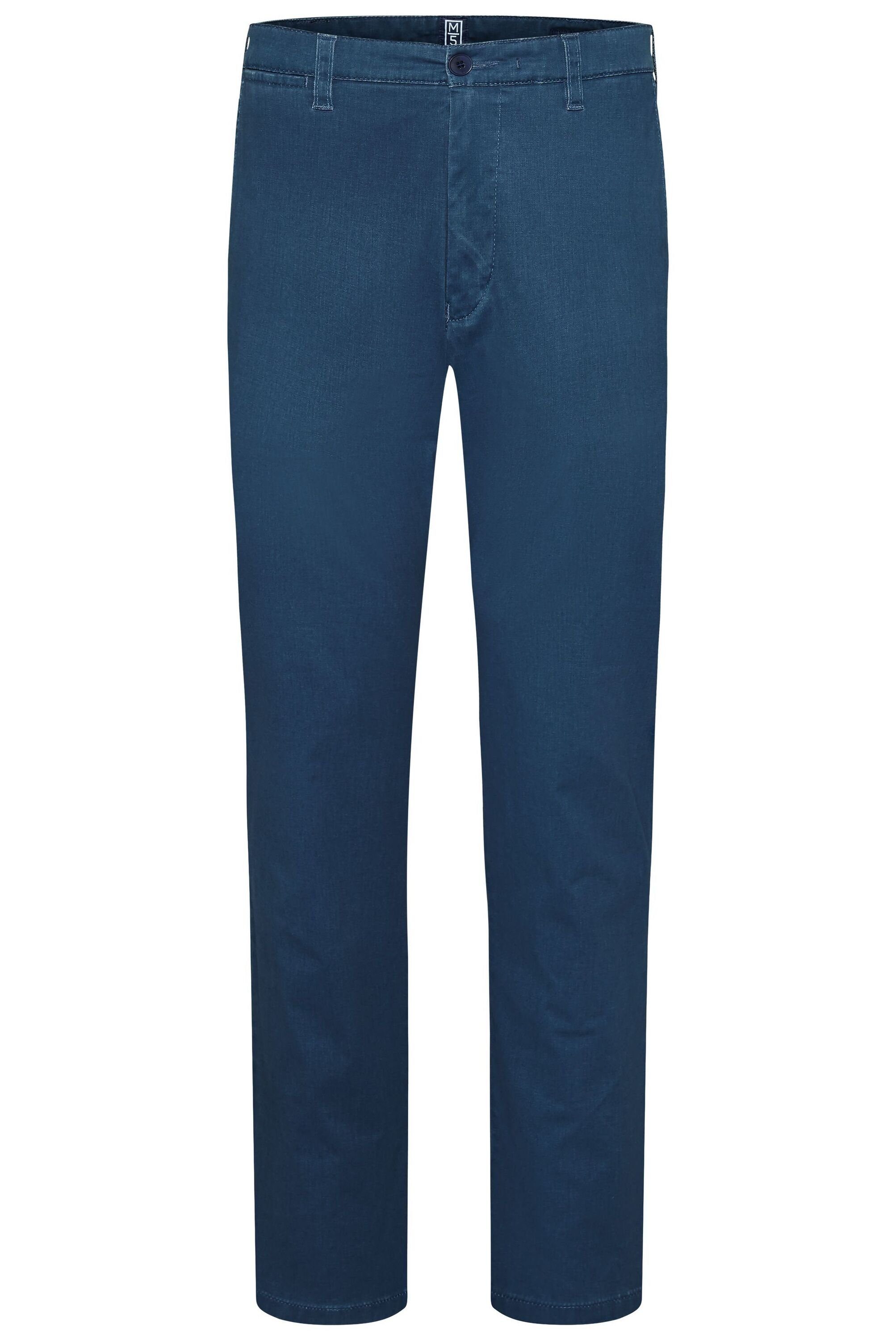 Chinohose BLAU MEYER mit Stretch-Anteil