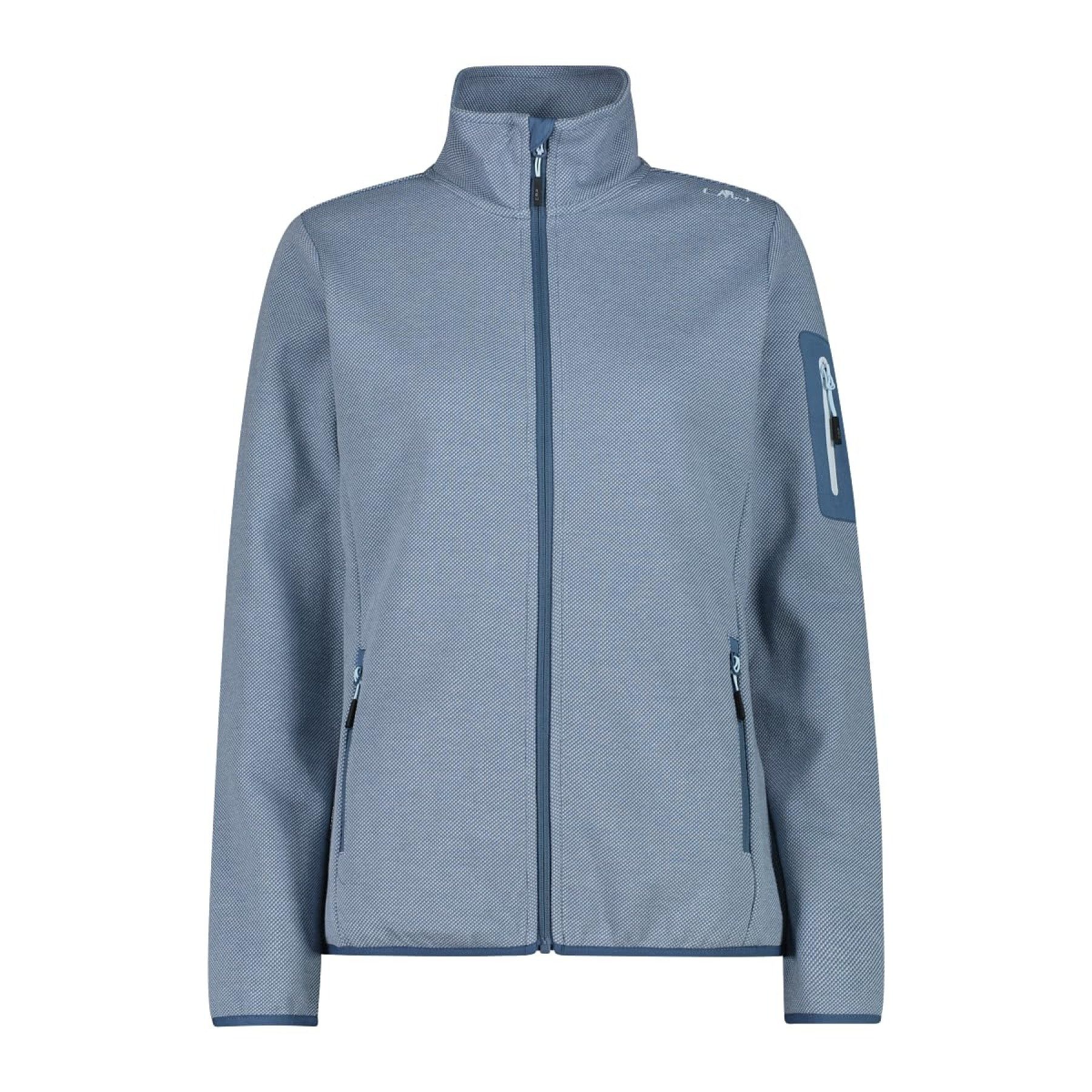 Strickfleecejacke