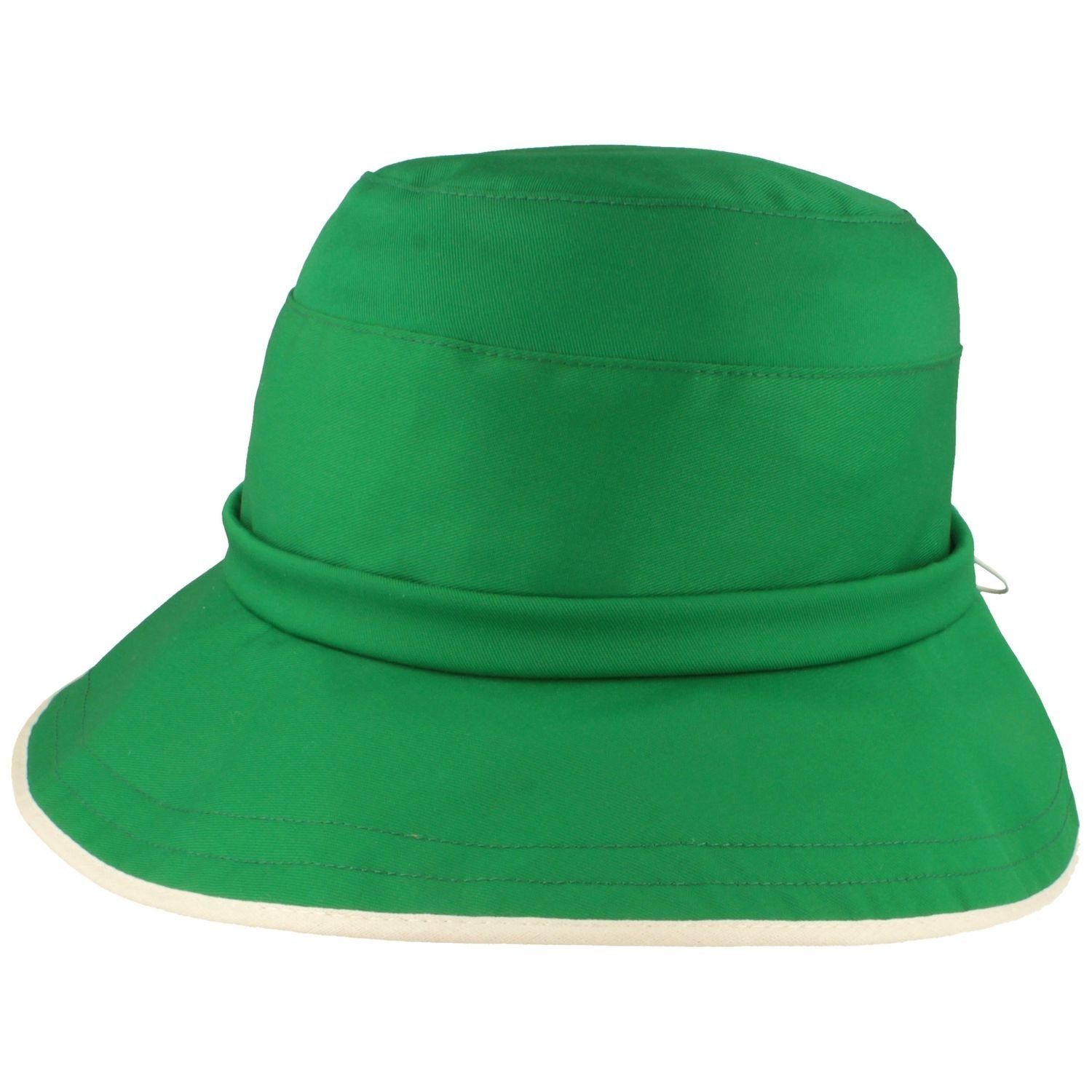 UV-Schutz mit Breiter Trilby grün 50 Sommer-Stoffhut