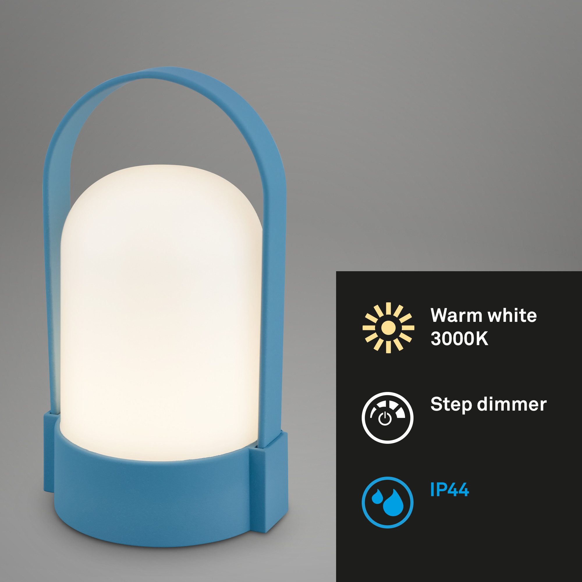 Briloner Leuchten Tischleuchte LED Tischlamp Warmweiß günstig online kaufen