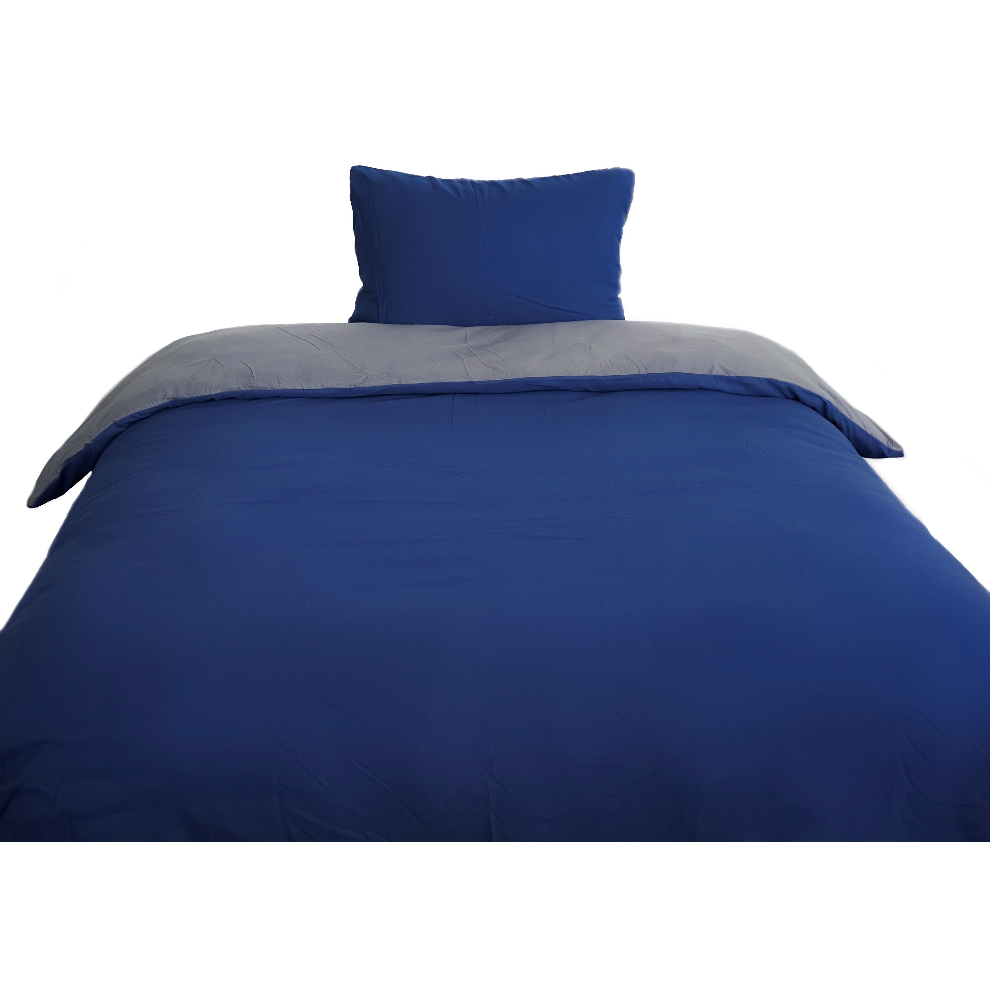 COFI 1453 Bettwäsche mit Reißverschluss - Wendebettwäsche für Einzel- und Doppelbett, 2 teilig