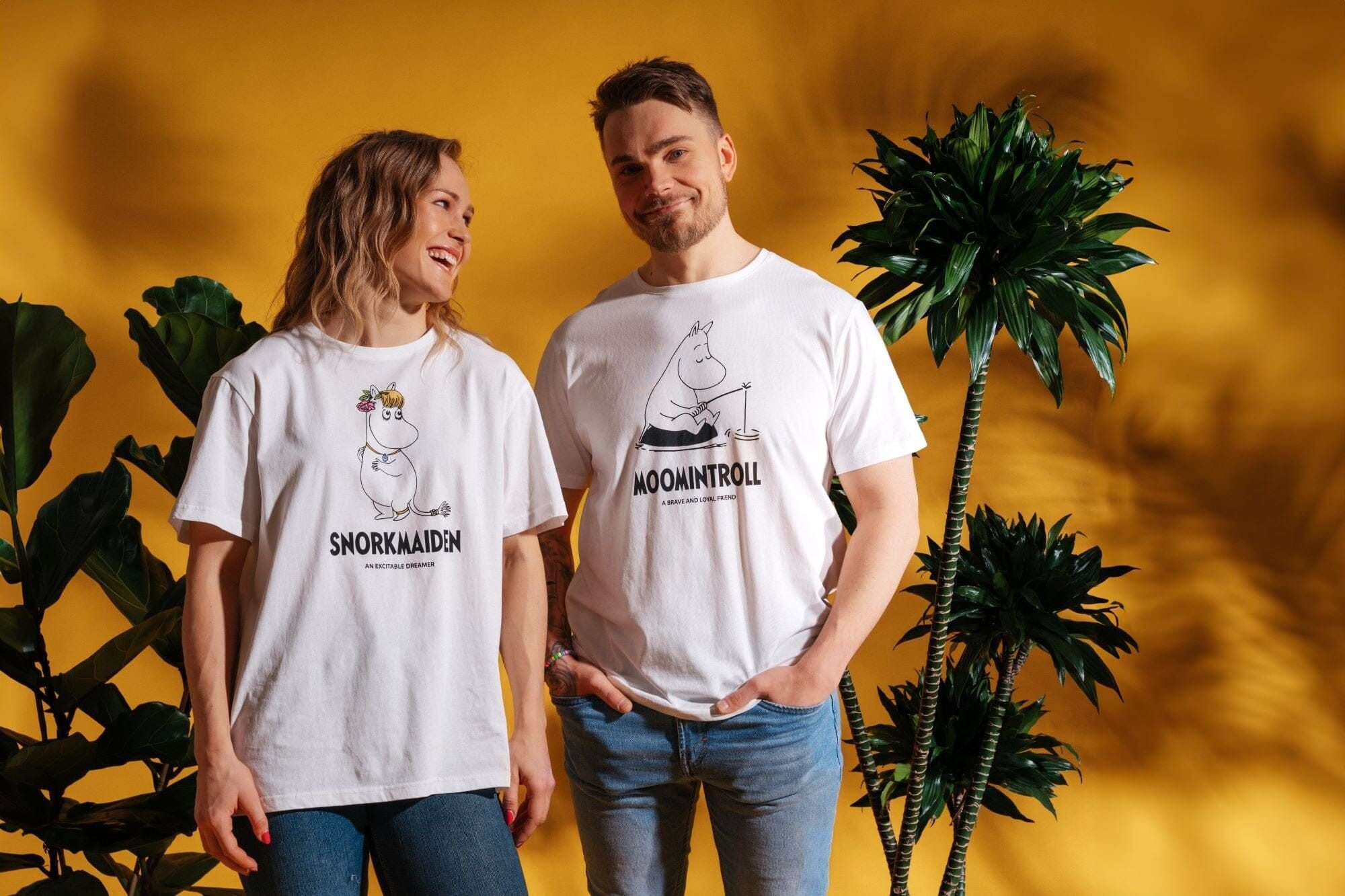 Moomin by Martinex T-Shirt Moomin by Martinex Adult T-Shirt Off-White Moomintroll