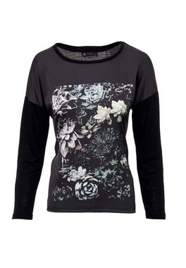 Decay Langarmshirt mit dekorativen Kaktusblumen