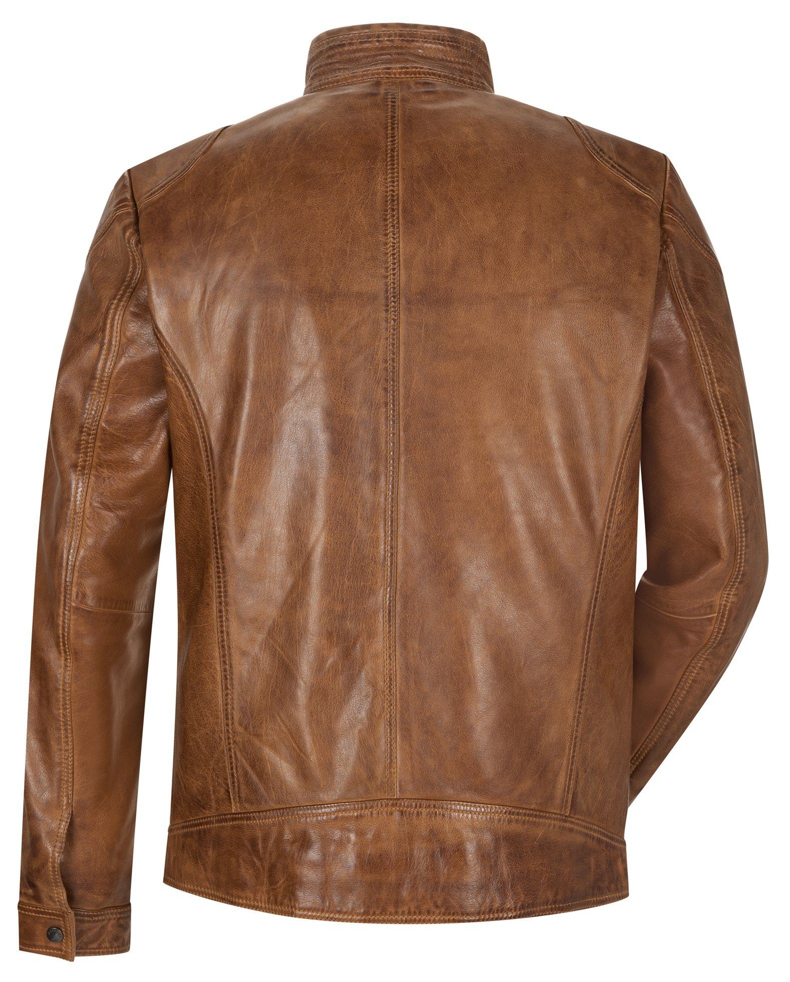 Milestone Lederjacke MSPepino gefüttert aus Lammnappa Leder