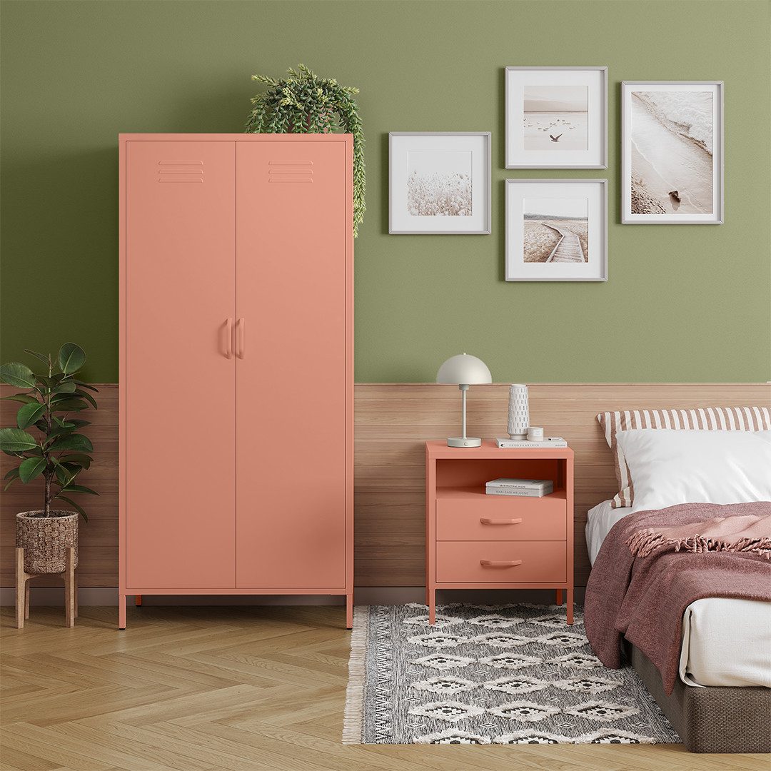 skølm. Kleiderschrank Atria (Metall Kleiderschrank) Doppeltür, günstig online kaufen