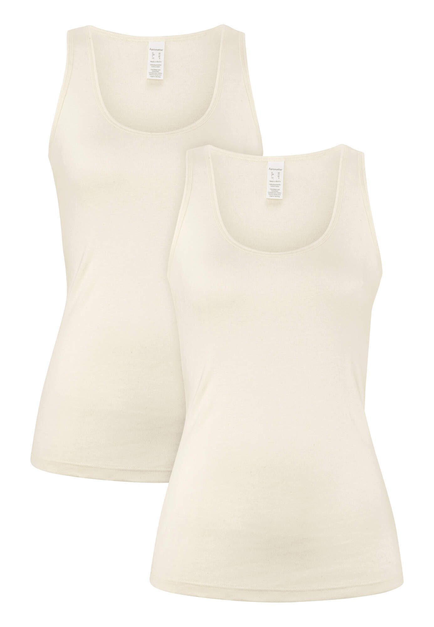 Hessnatur Unterhemd PURE NATURE aus reiner Bio-Baumwolle (1-St)