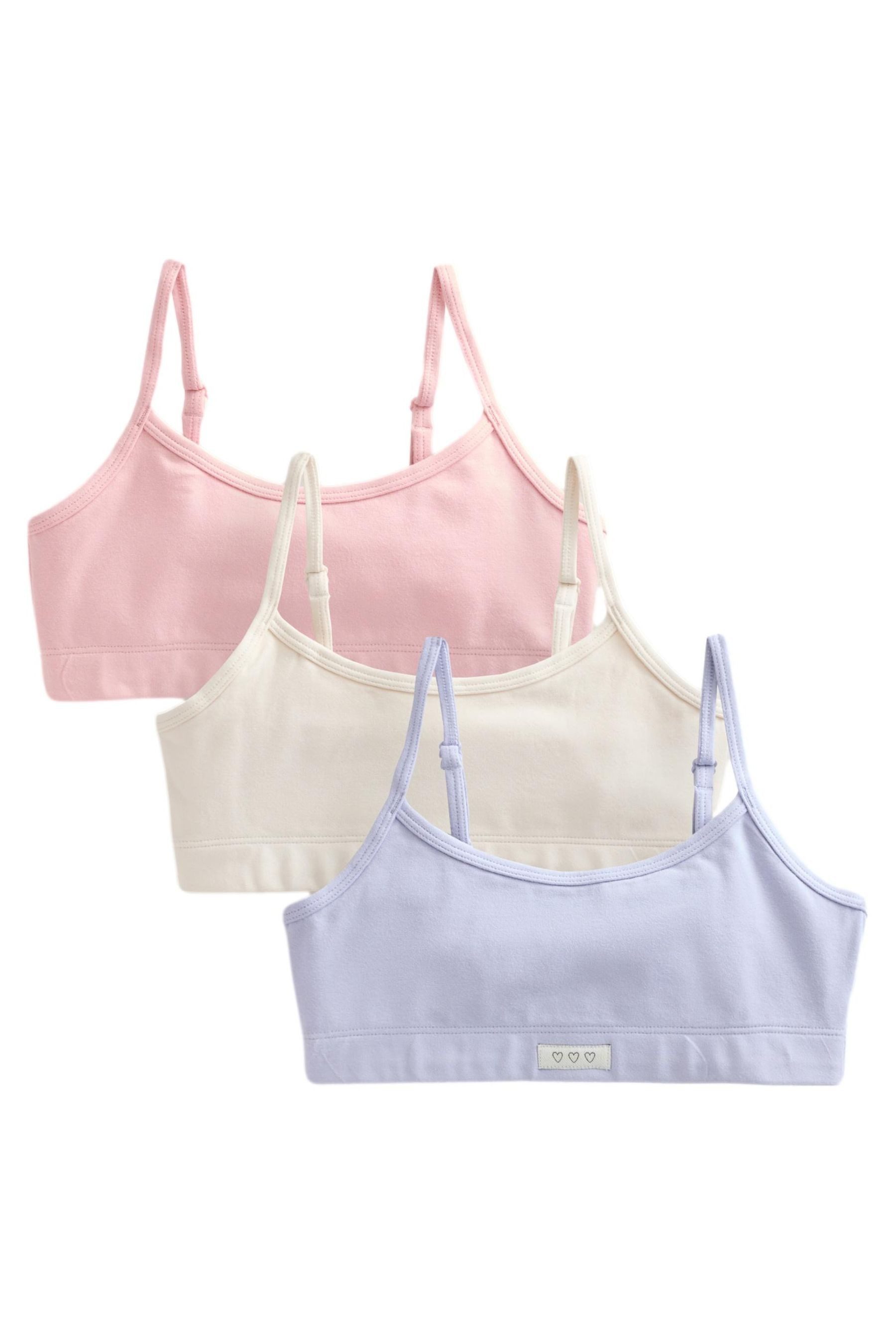 Next Crop-Top Weiches, kurz geschnittenes Trägertop (3-tlg)