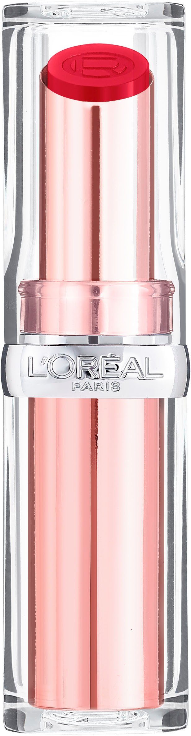 L'ORÉAL PARIS Lippenstift COLOR RICHE GLOW PARADIS, cremige Textur pflegt und sorgt für optisch aufgepolsterte Lippen